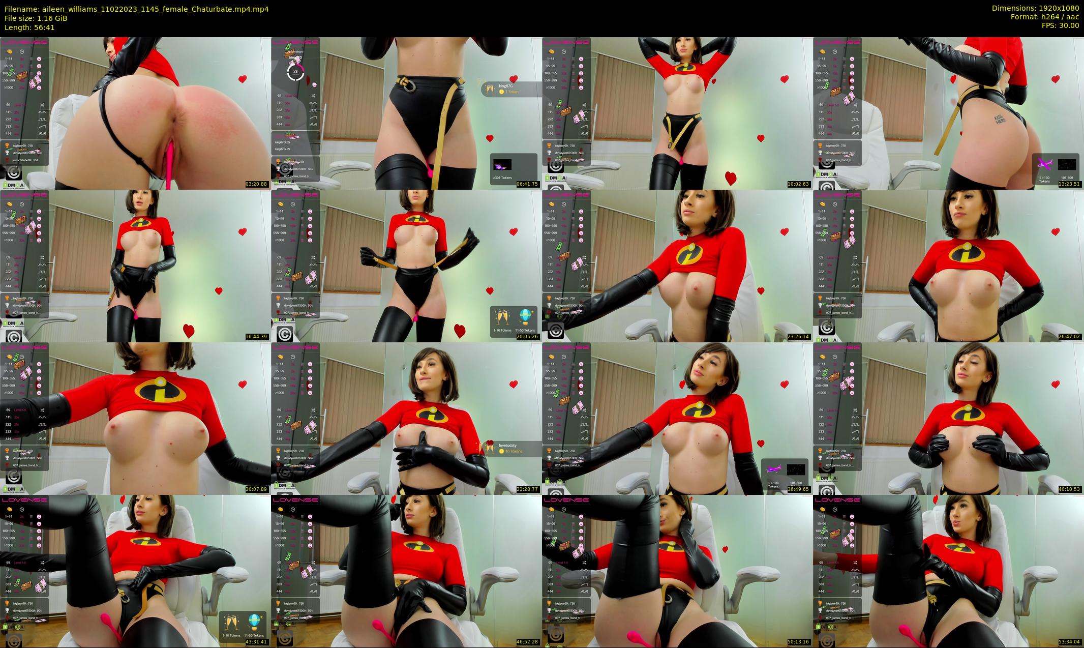 aileen_williams — 57 minute Chaturbate female cam show recording, 1080p, Feb 11, 2023