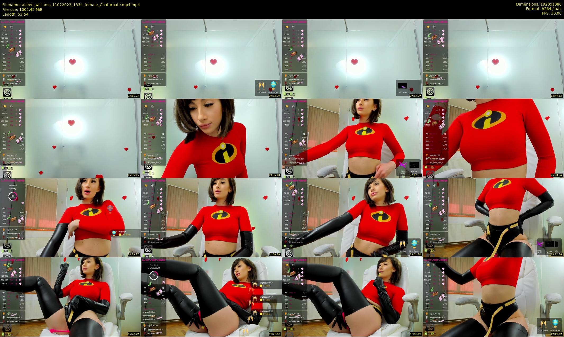 aileen_williams — 54 minute Chaturbate female cam show recording, 1080p, Feb 11, 2023