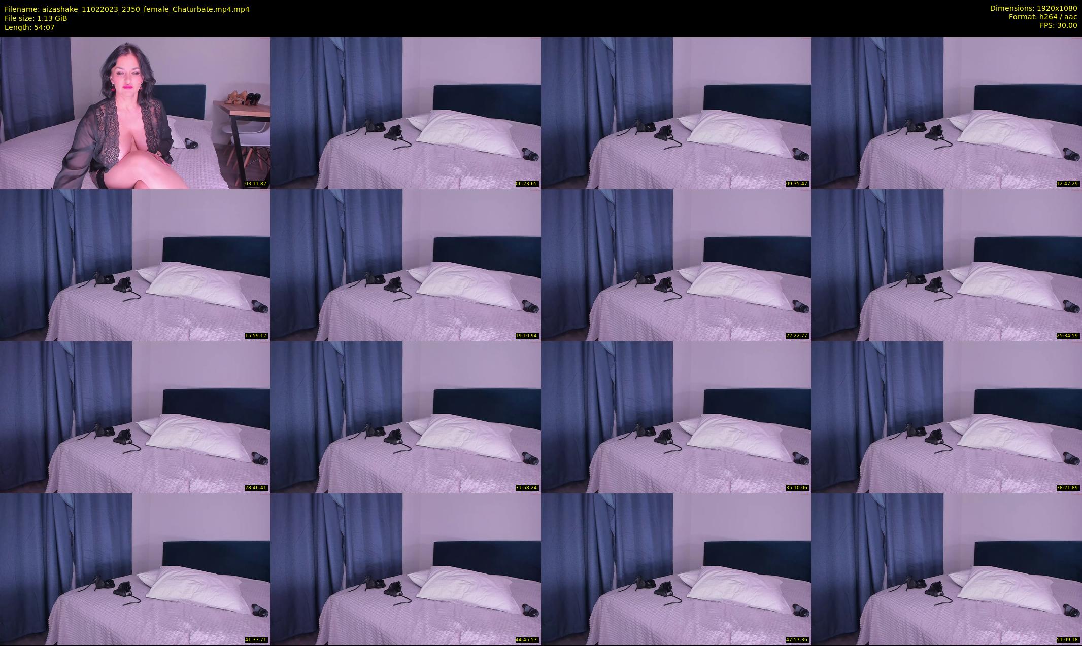 aizashake — 55 minute Chaturbate female cam show recording, 1080p, Feb 11, 2023