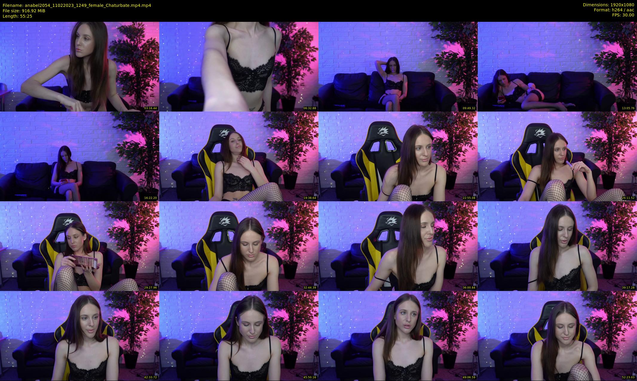 anabel2054 — 56 minute Chaturbate female cam show recording, 1080p, Feb 11, 2023