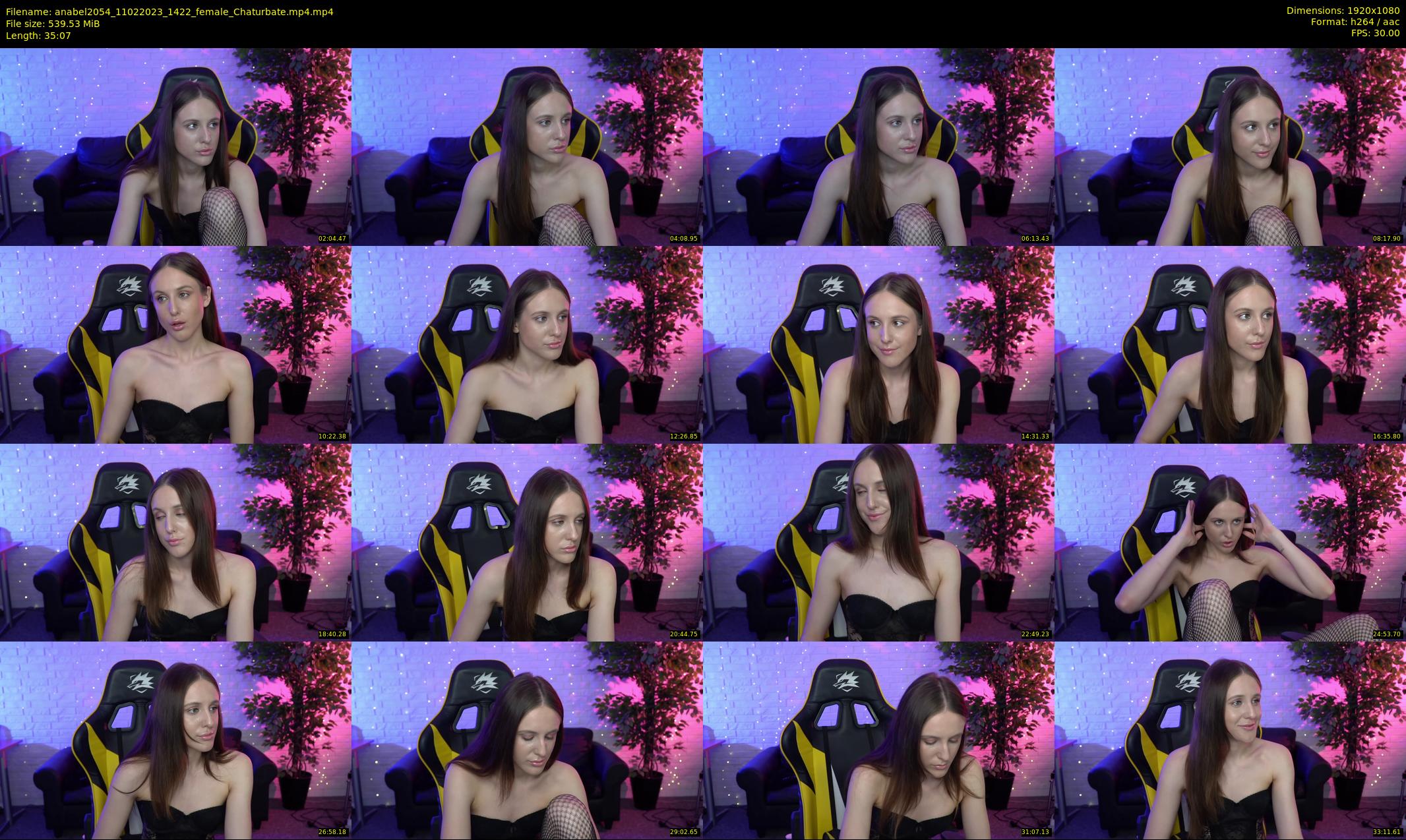 anabel2054 — 36 minute Chaturbate female cam show recording, 1080p, Feb 11, 2023