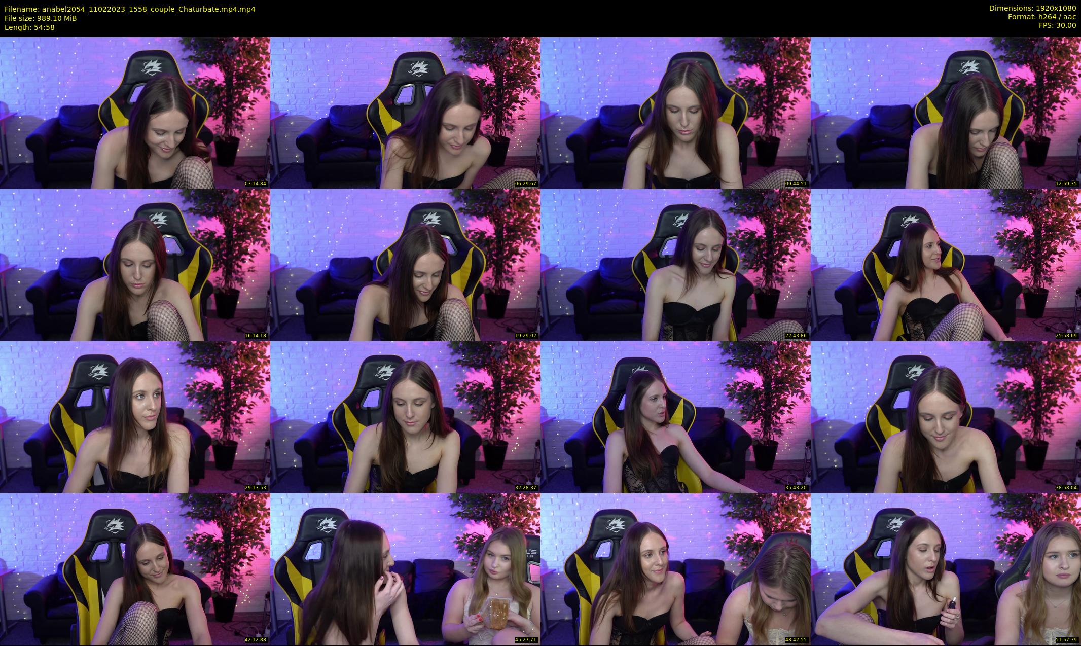 anabel2054 — 55 minute Chaturbate female cam show recording, 1080p, Feb 11, 2023