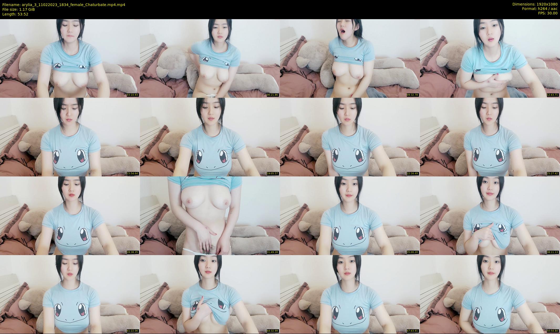arylia_3 — 54 minute Chaturbate female cam show recording, 1080p, Feb 11, 2023