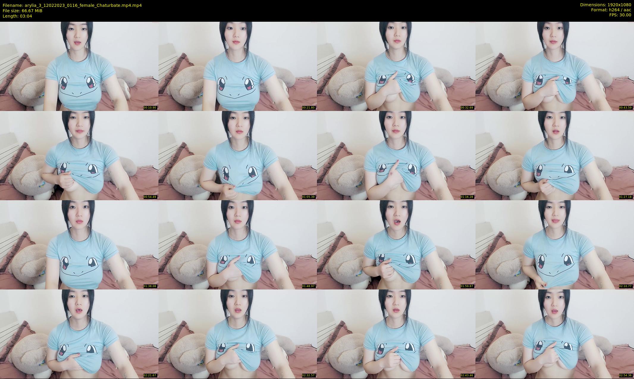 arylia_3 — 4 minute Chaturbate female cam show recording, 1080p, Feb 12, 2023