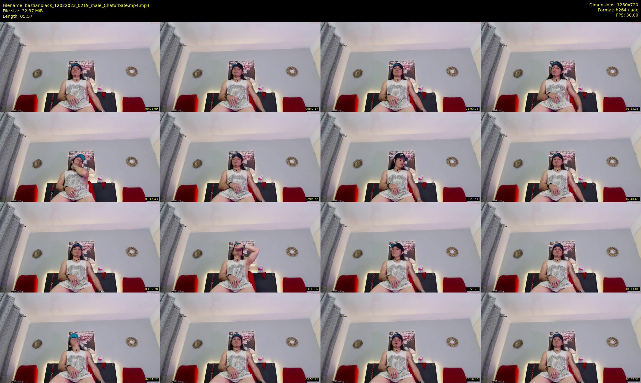 bastianblack — 6 minute Chaturbate male cam show recording, 720p, Feb 12, 2023