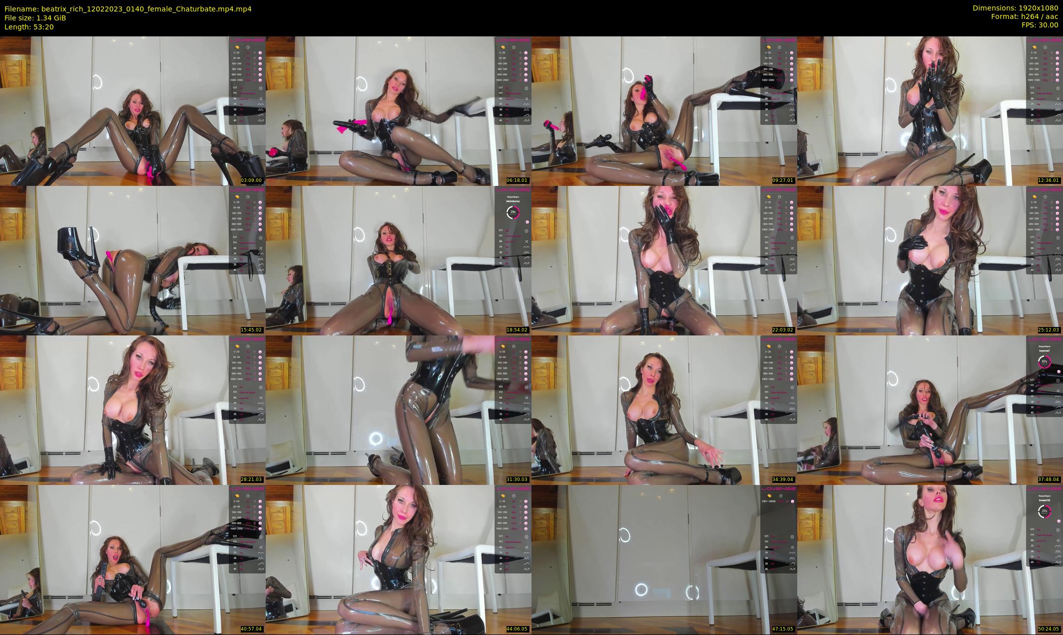 beatrix_rich — 54 minute Chaturbate female cam show recording, 1080p, Feb 12, 2023