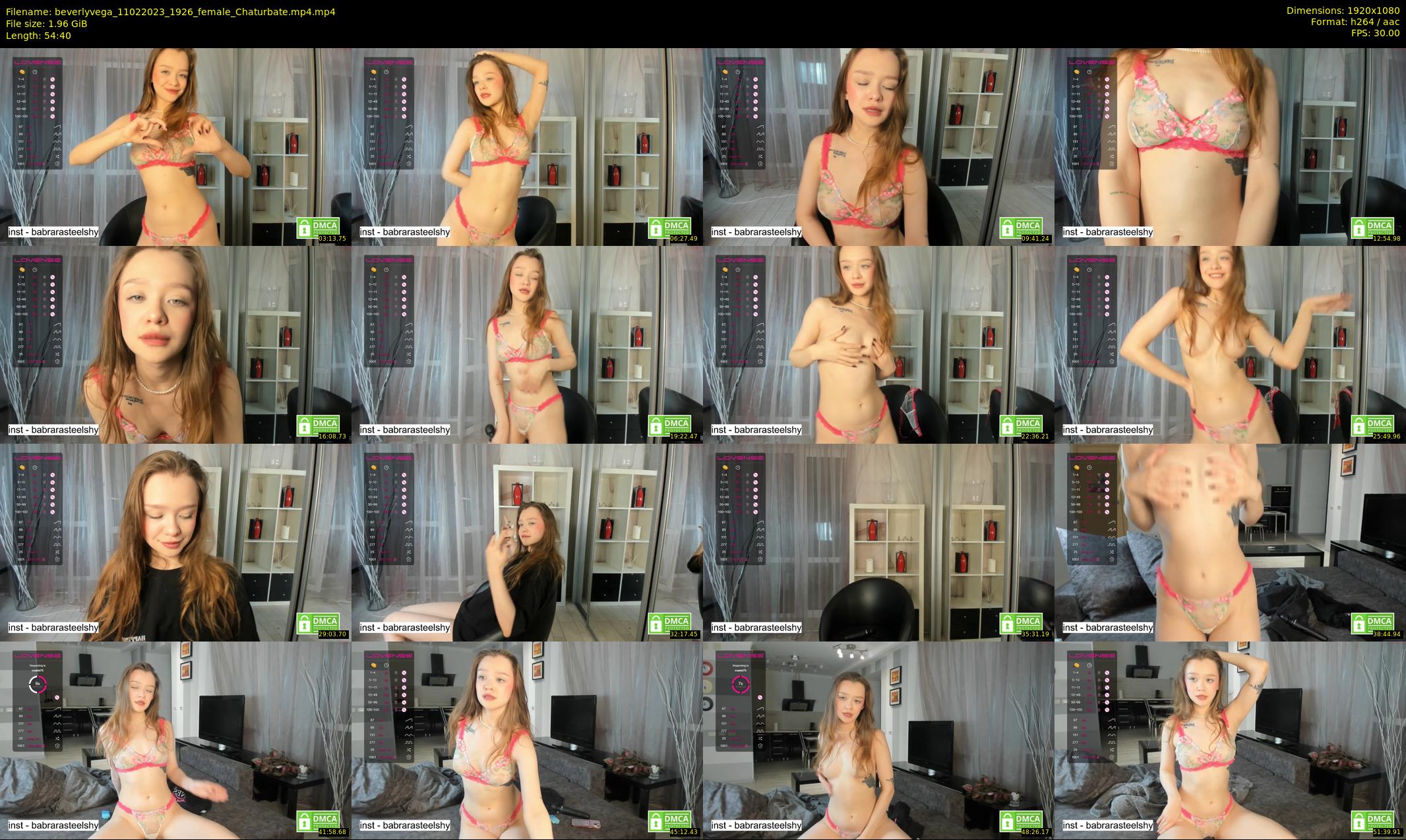 beverlyvega — 55 minute Chaturbate couple cam show recording, 1080p, Feb 11, 2023
