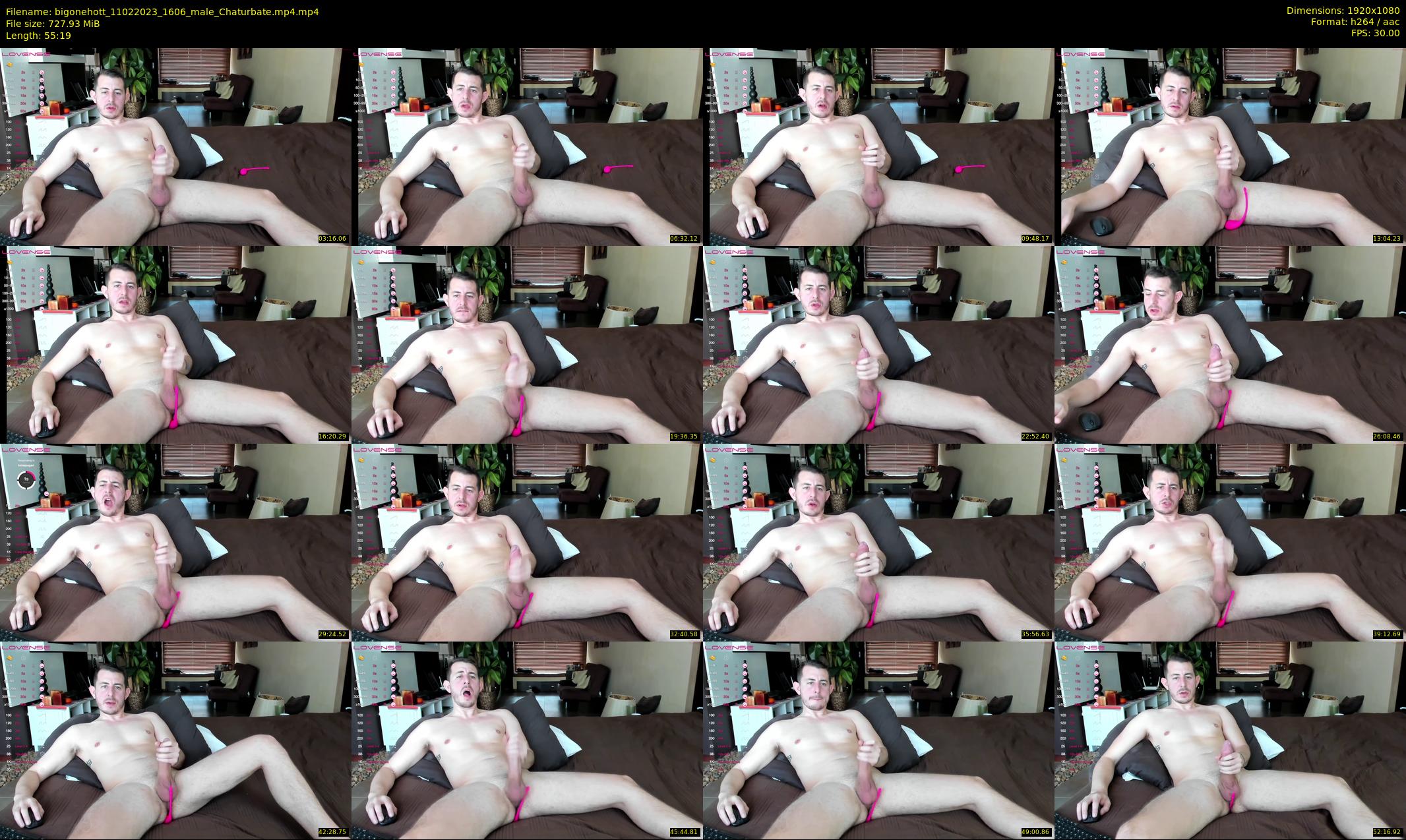 bigonehott — 56 minute Chaturbate male cam show recording, 1080p, Feb 11, 2023