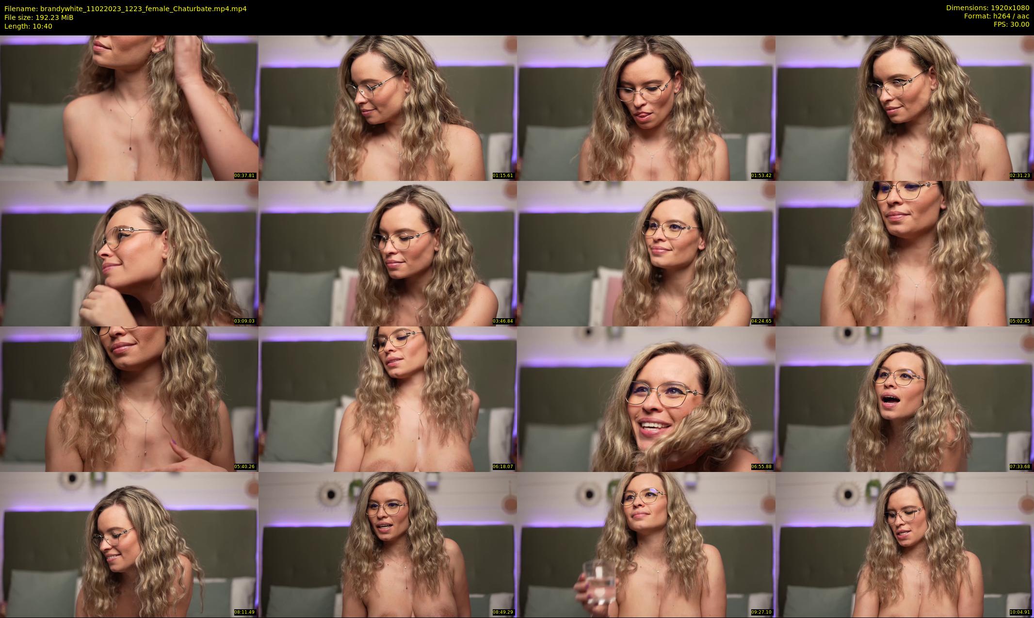 brandywhite — 11 minute Chaturbate female cam show recording, 1080p, Feb 11, 2023