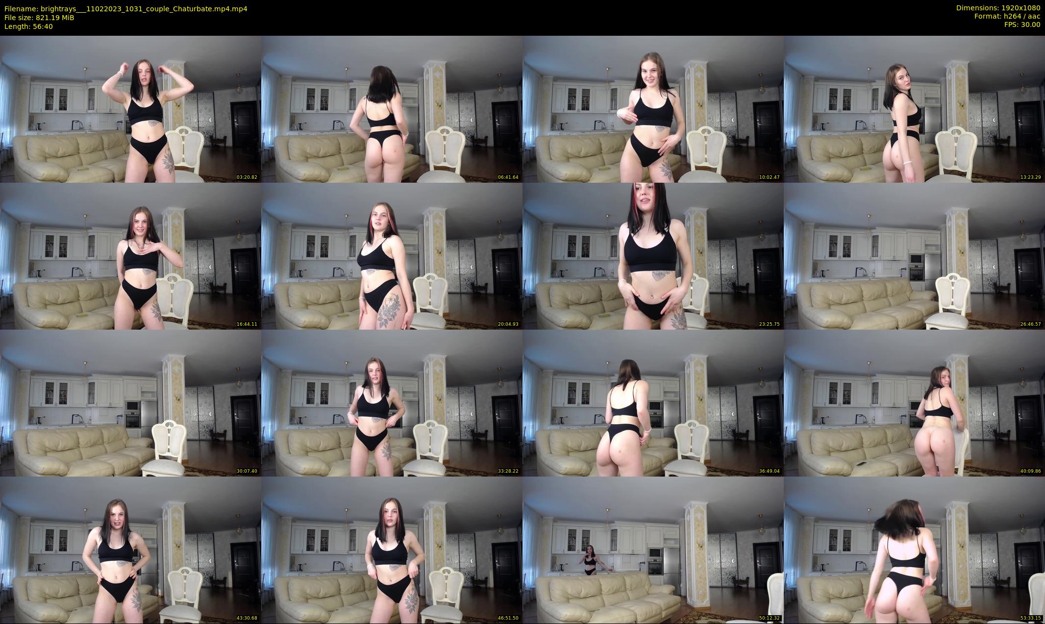 brightrays__ — 57 minute Chaturbate female cam show recording, 1080p, Feb 11, 2023