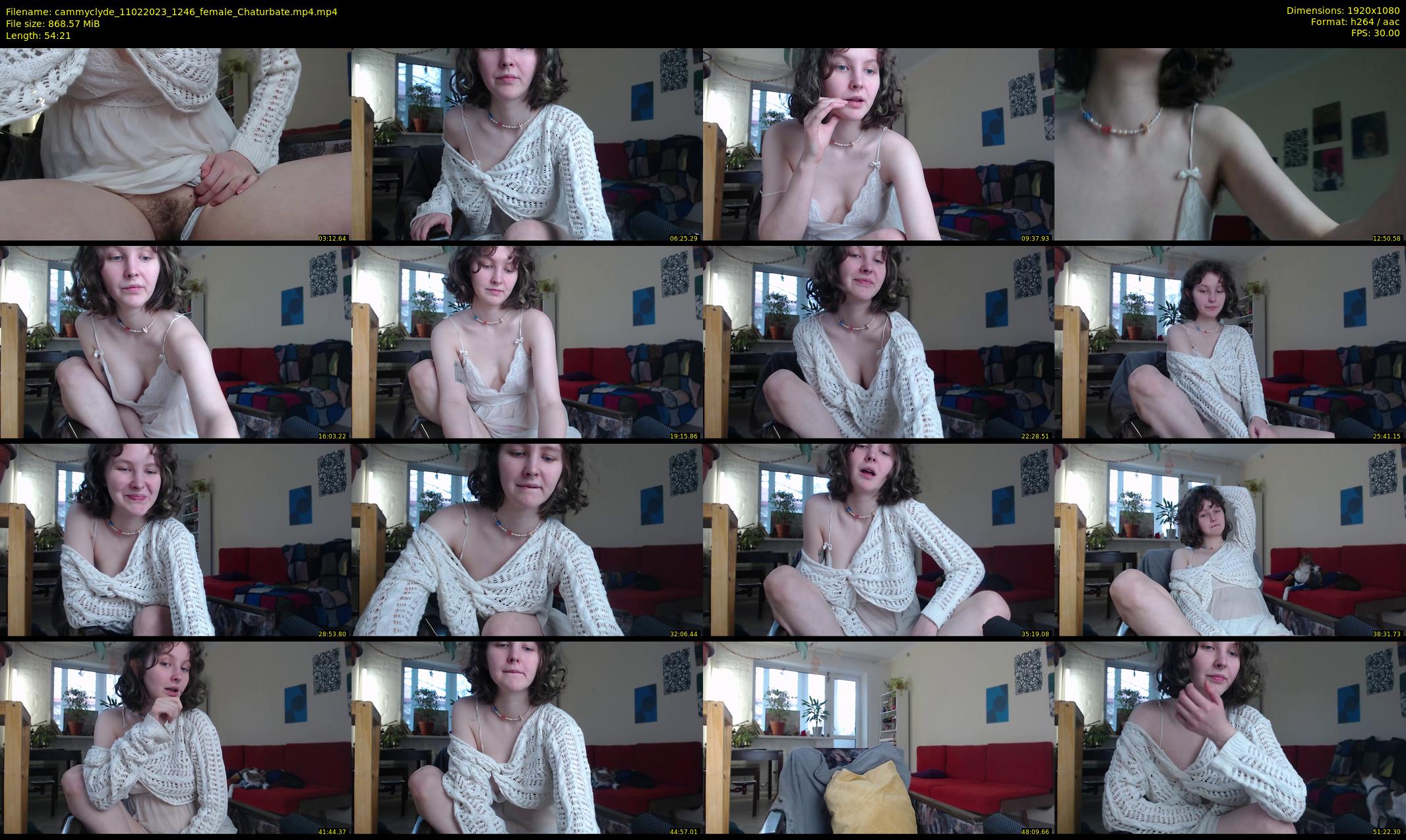 cammyclyde — 55 minute Chaturbate female cam show recording, 1080p, Feb 11, 2023