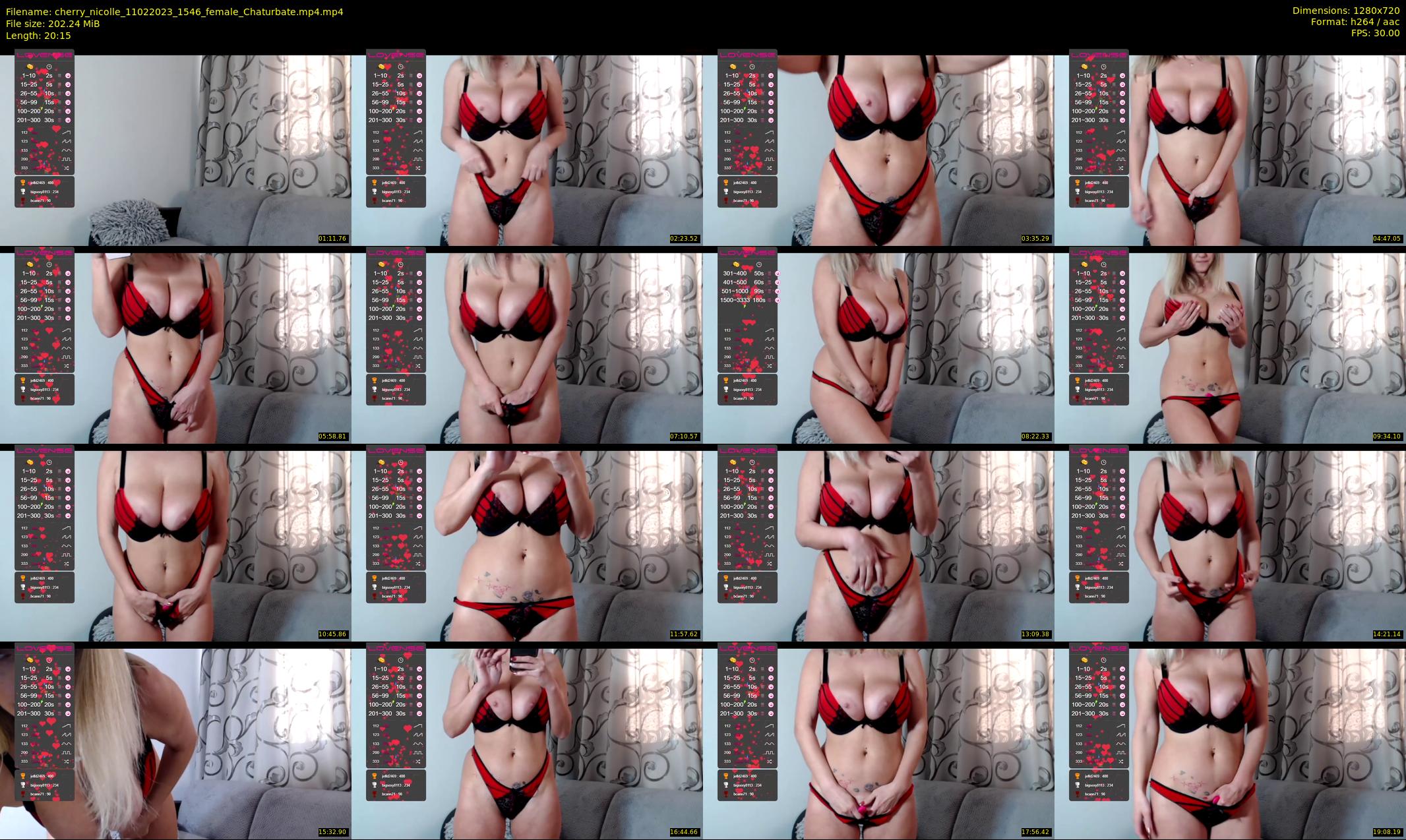 cherry_nicolle — 21 minute Chaturbate female cam show recording, 720p, Feb 11, 2023