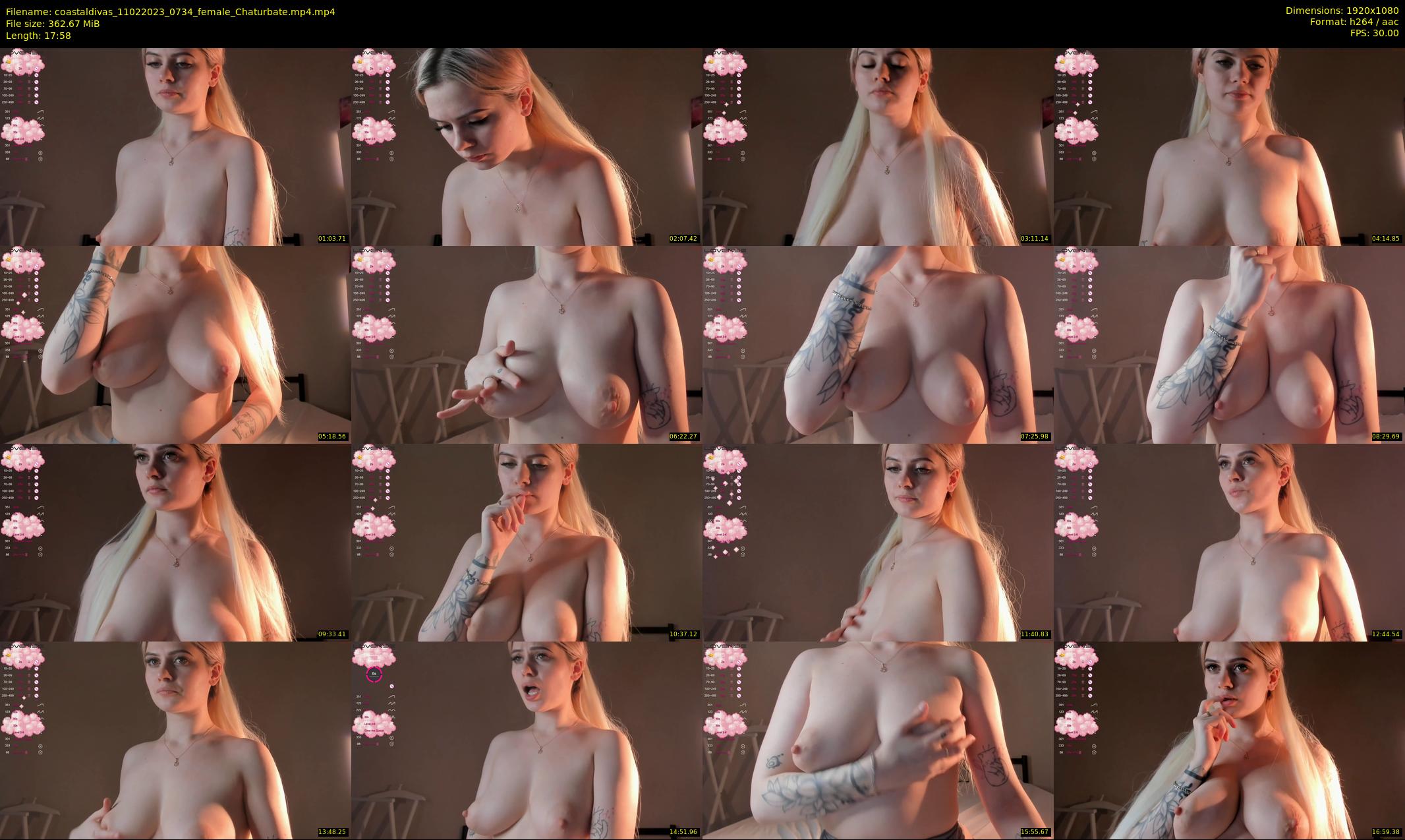 coastaldivas — 18 minute Chaturbate female cam show recording, 1080p, Feb 11, 2023