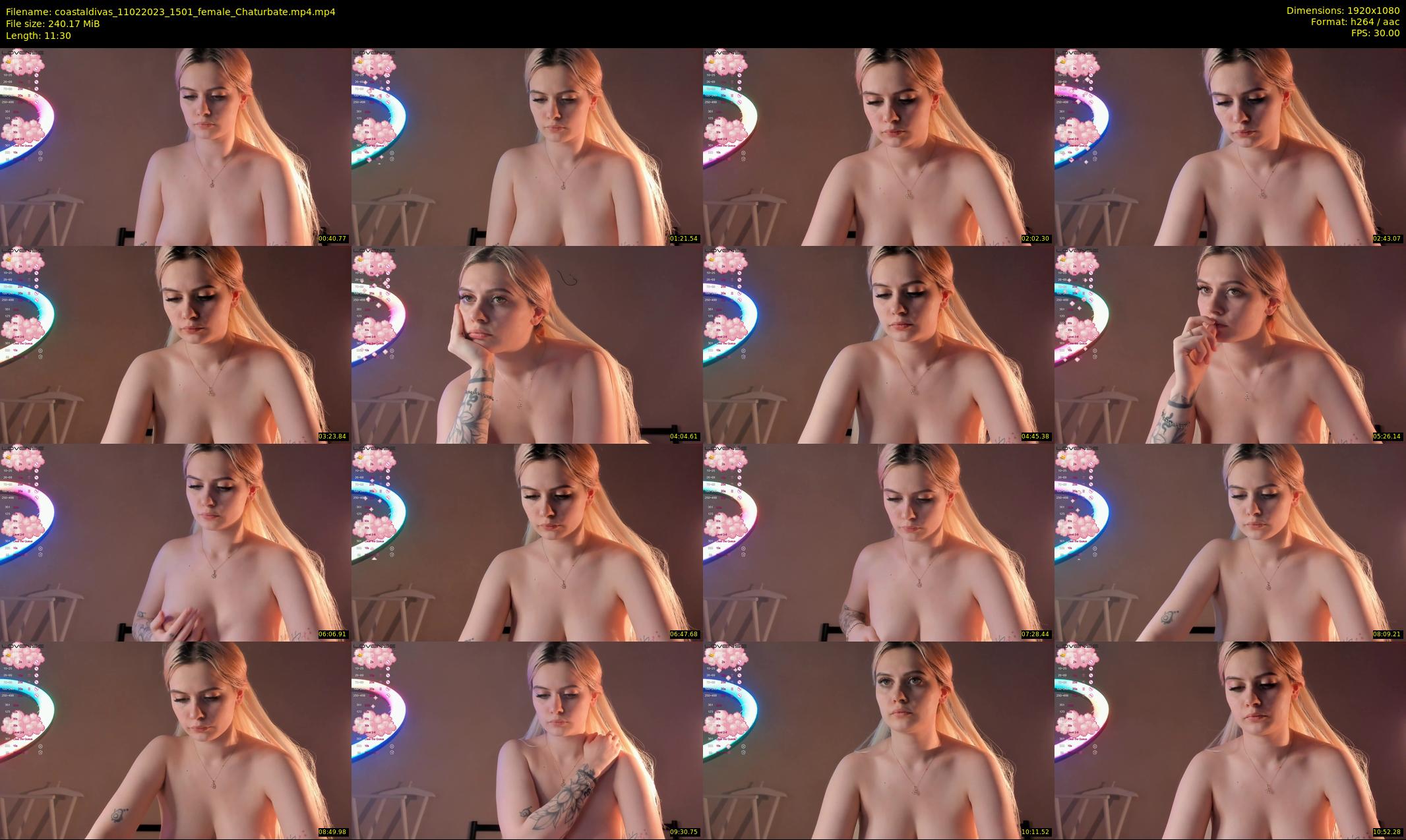 coastaldivas — 12 minute Chaturbate female cam show recording, 1080p, Feb 11, 2023