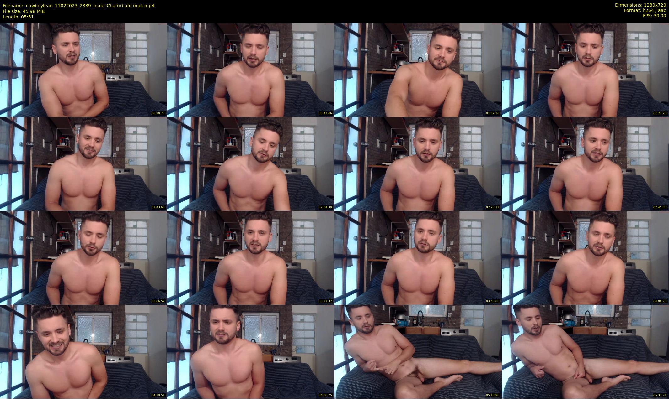 cowboylean — 6 minute Chaturbate male cam show recording, 720p, Feb 11, 2023