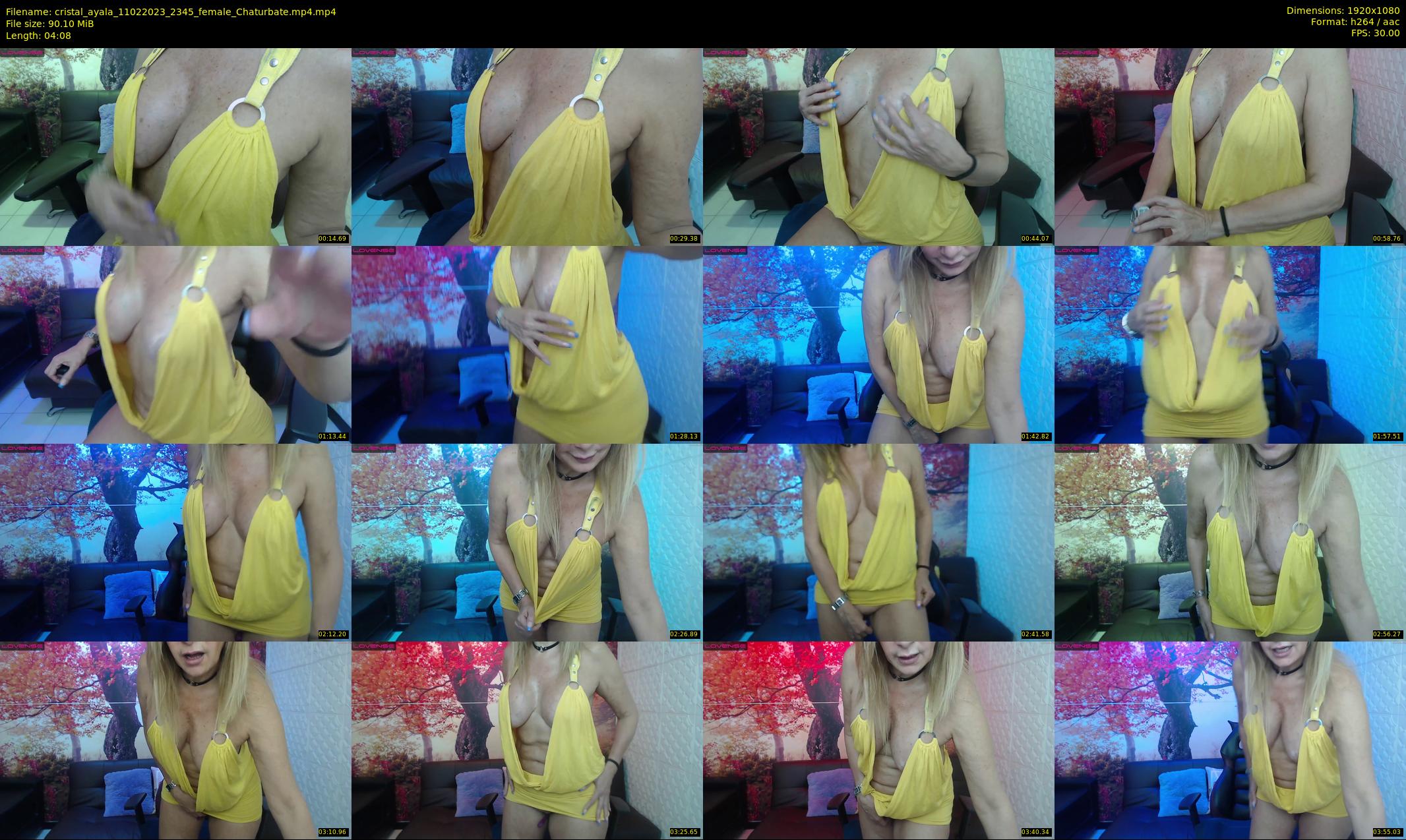cristal_ayala — 5 minute Chaturbate female cam show recording, 1080p, Feb 11, 2023