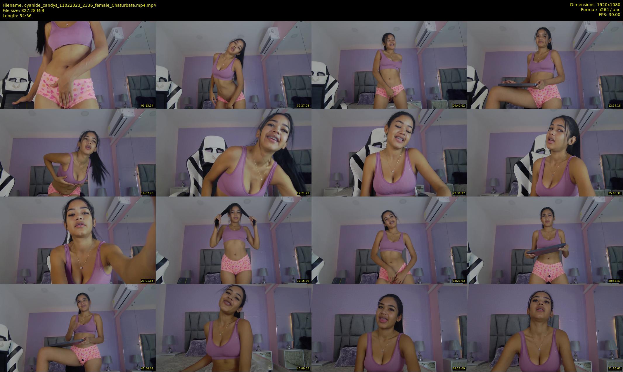 cyanide_candys — 55 minute Chaturbate female cam show recording, 1080p, Feb 11, 2023