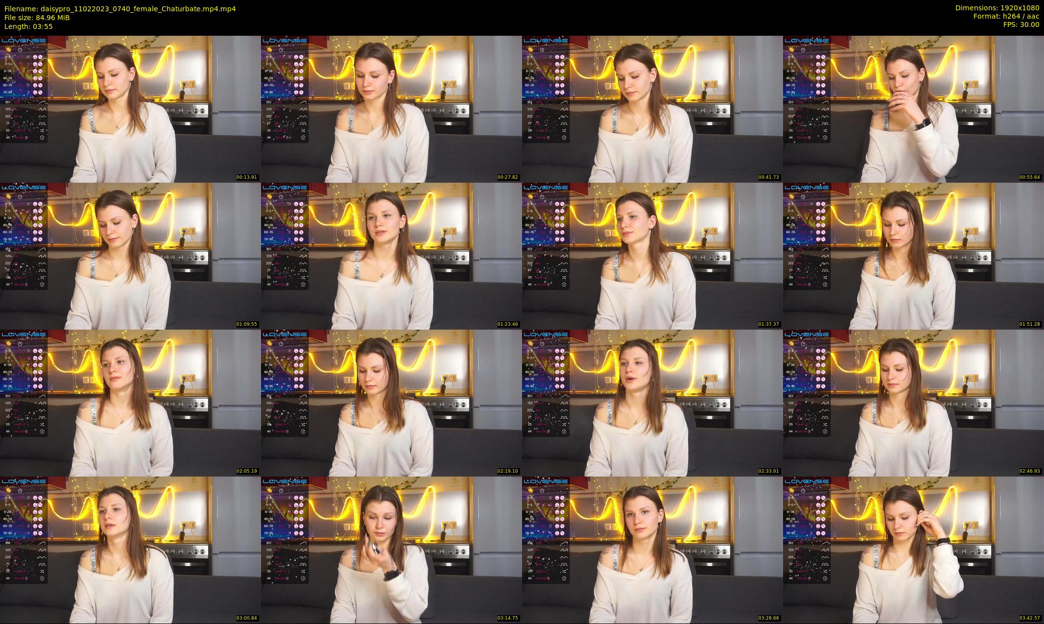 daisypro — 4 minute Chaturbate couple cam show recording, 1080p, Feb 11, 2023