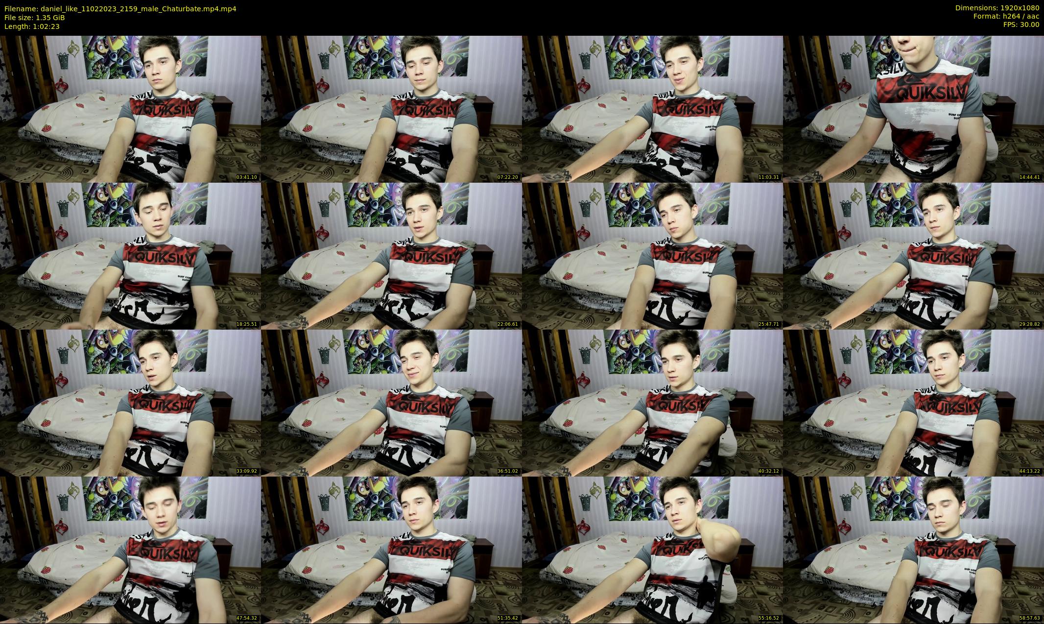 daniel_like — 63 minute Chaturbate male cam show recording, 1080p, Feb 11, 2023