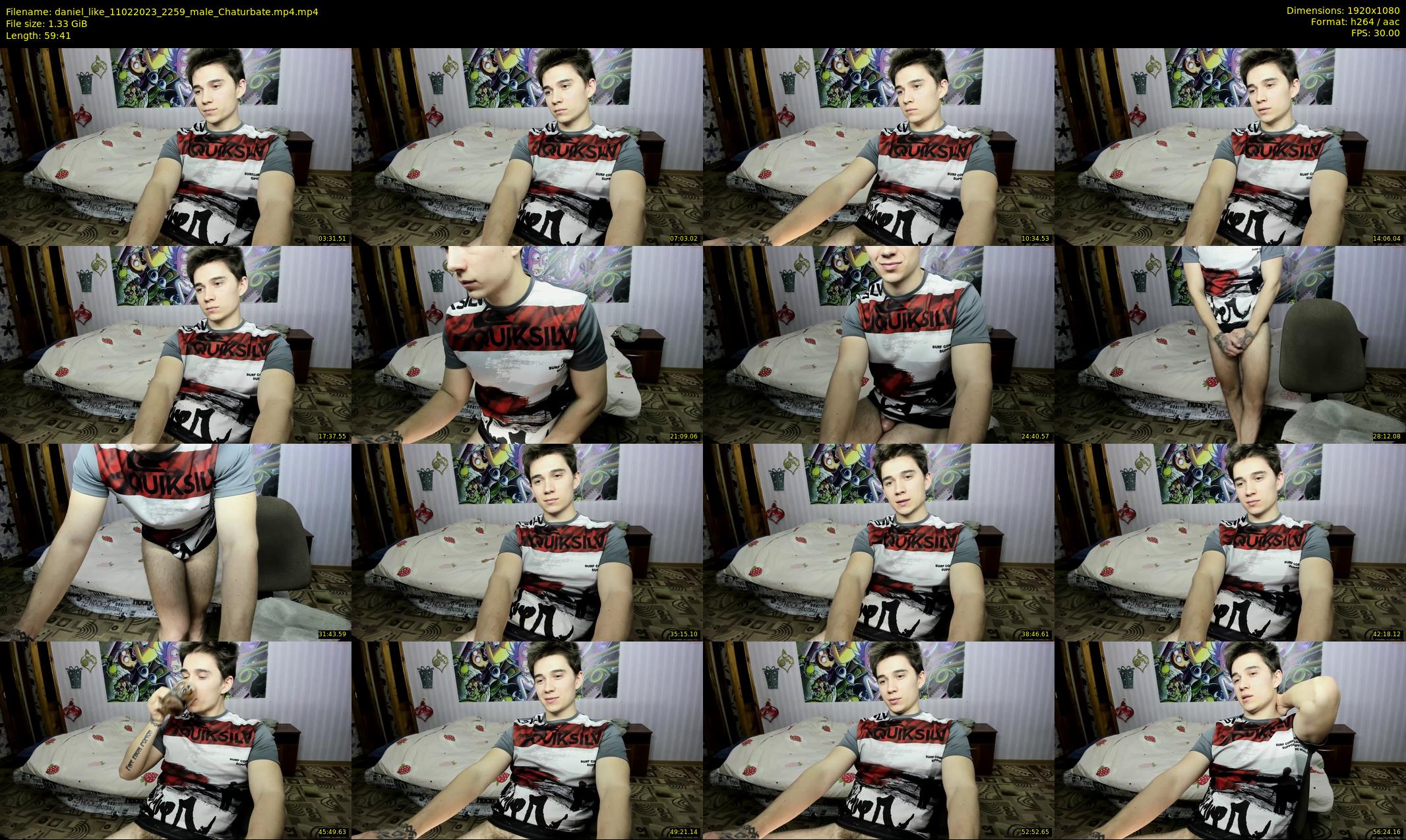 daniel_like — 60 minute Chaturbate male cam show recording, 1080p, Feb 11, 2023