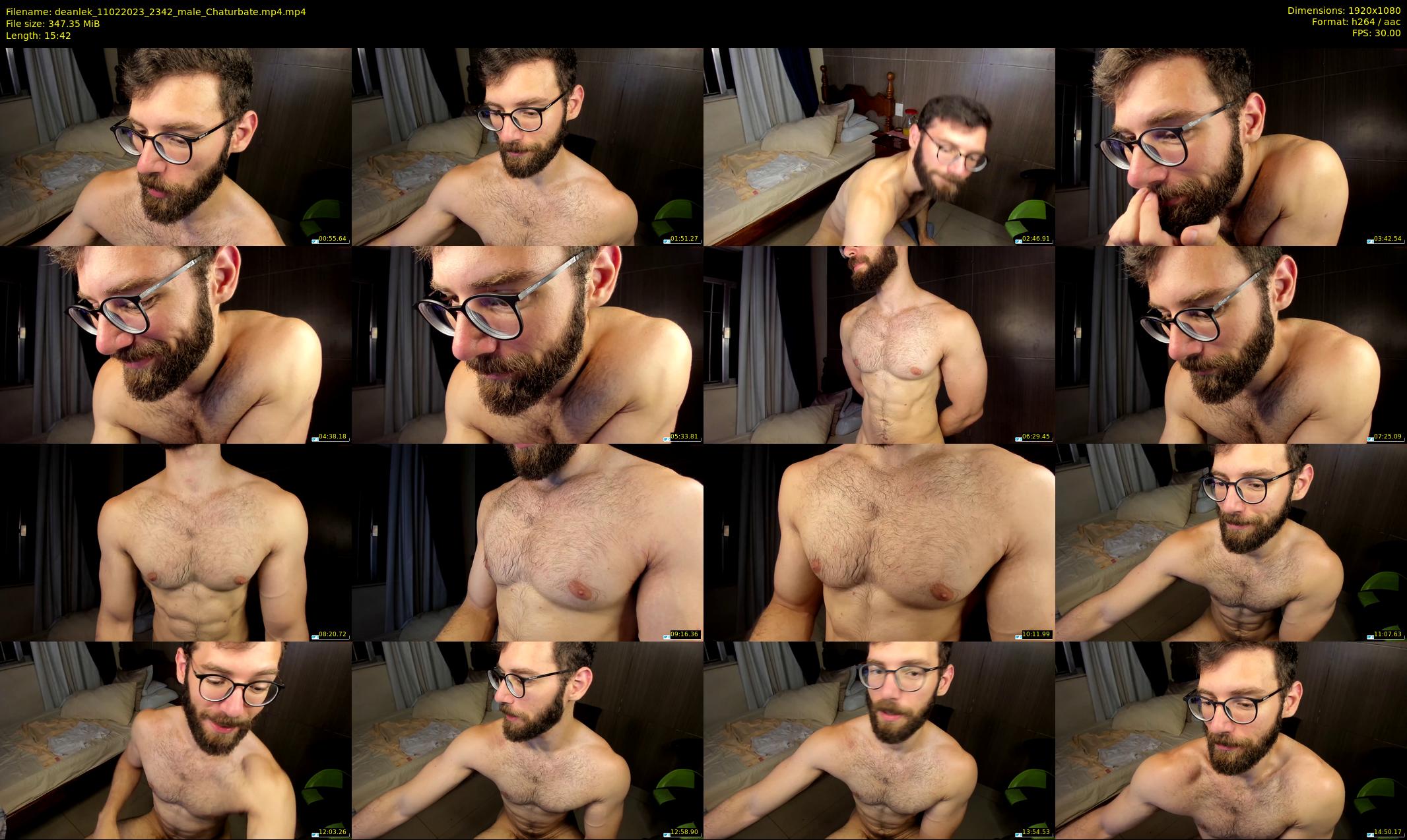 deanlek — 16 minute Chaturbate male cam show recording, 1080p, Feb 11, 2023