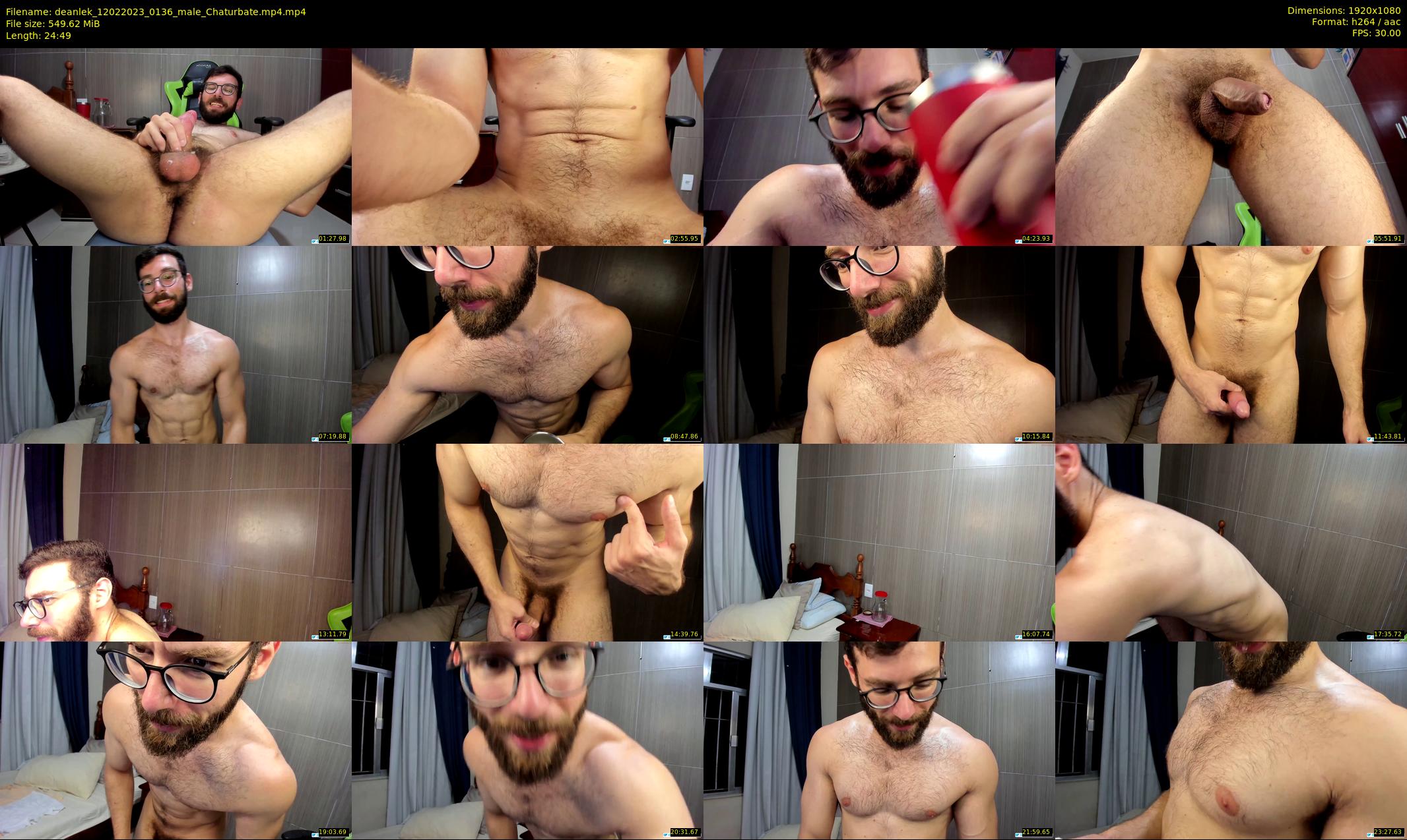 deanlek — 25 minute Chaturbate male cam show recording, 1080p, Feb 12, 2023