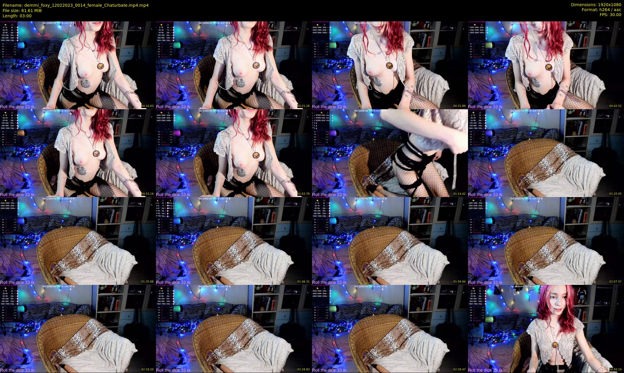 demmi_foxy — 3 minute Chaturbate couple cam show recording, 1080p, Feb 12, 2023