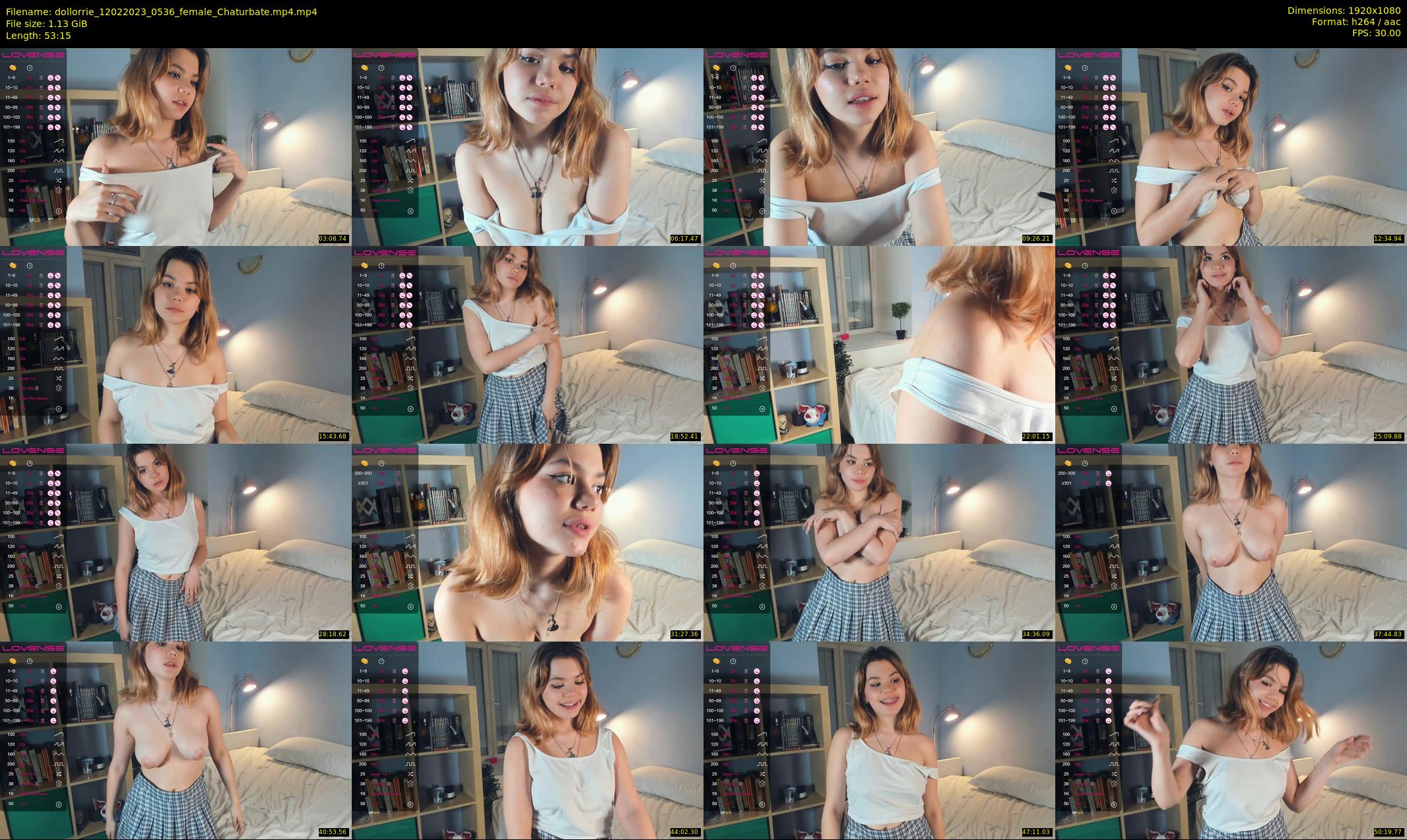 dollorrie — 54 minute Chaturbate couple cam show recording, 1080p, Feb 12, 2023
