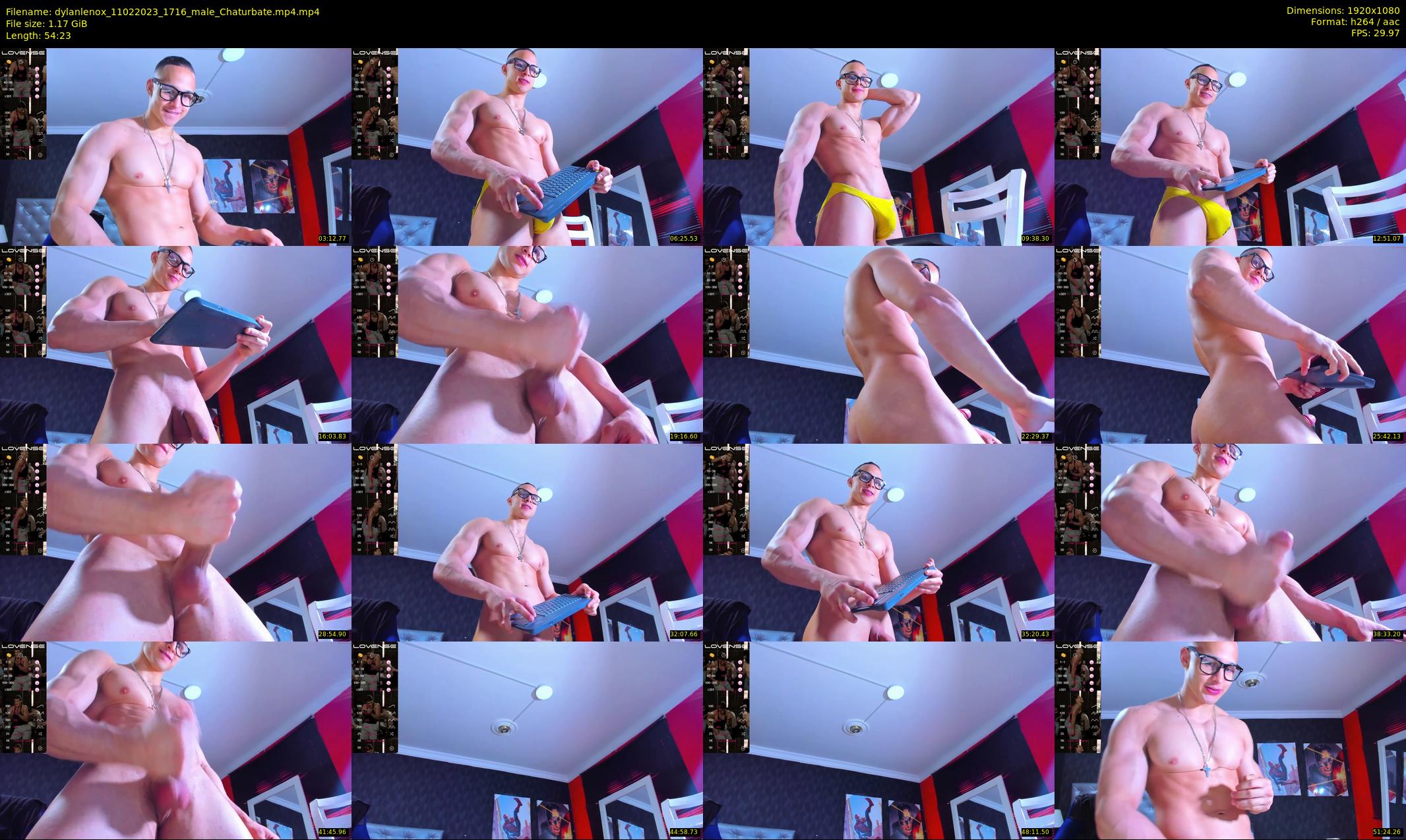 dylanlenox — 55 minute Chaturbate male cam show recording, 1080p, Feb 11, 2023