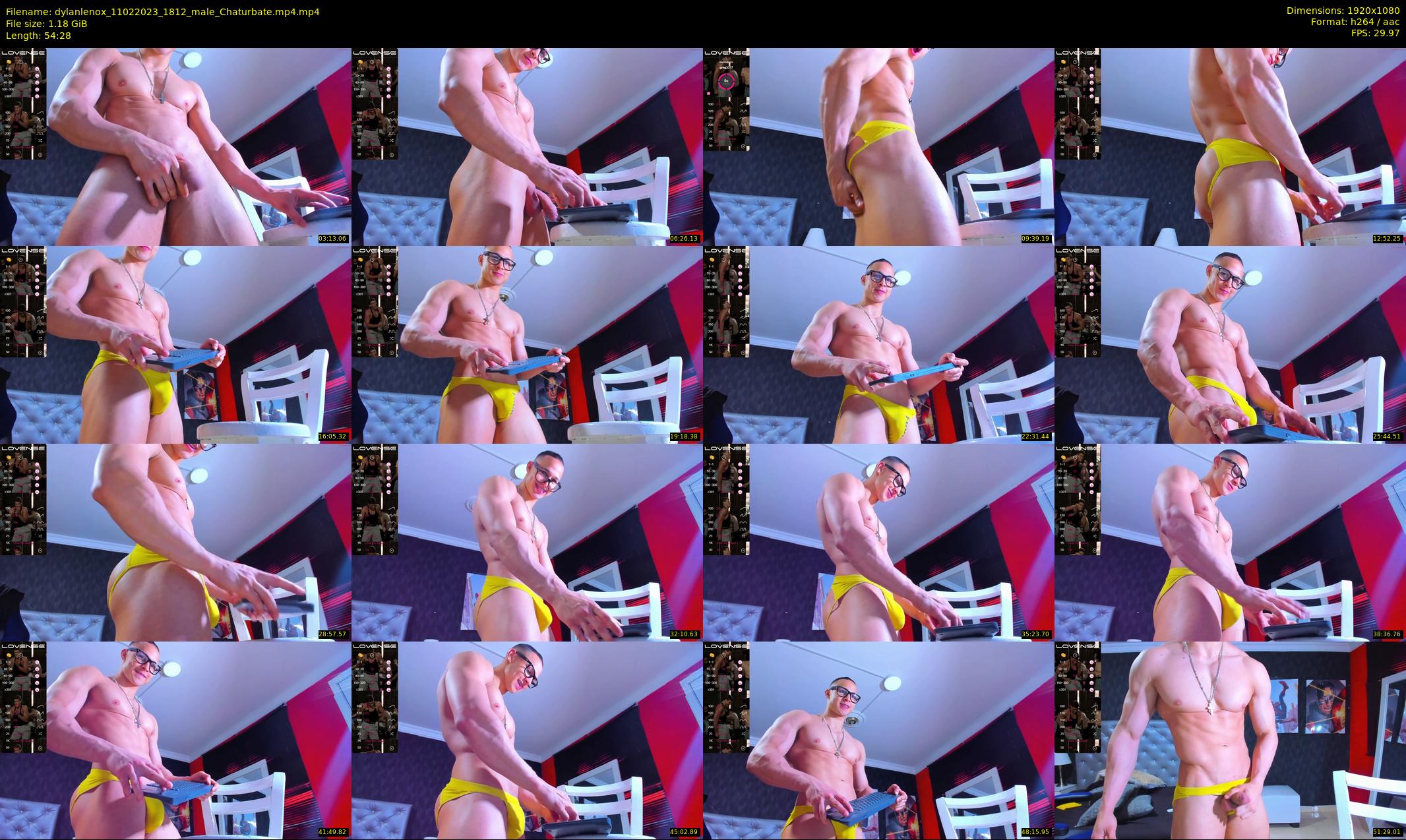 dylanlenox — 55 minute Chaturbate male cam show recording, 1080p, Feb 11, 2023