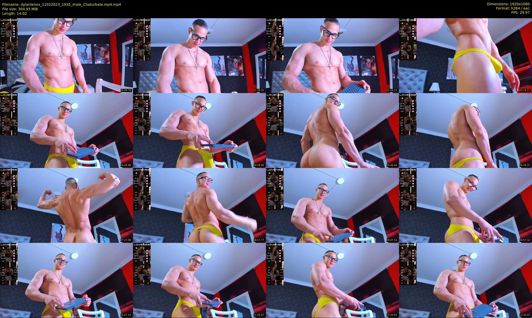dylanlenox — 15 minute Chaturbate male cam show recording, 1080p, Feb 11, 2023
