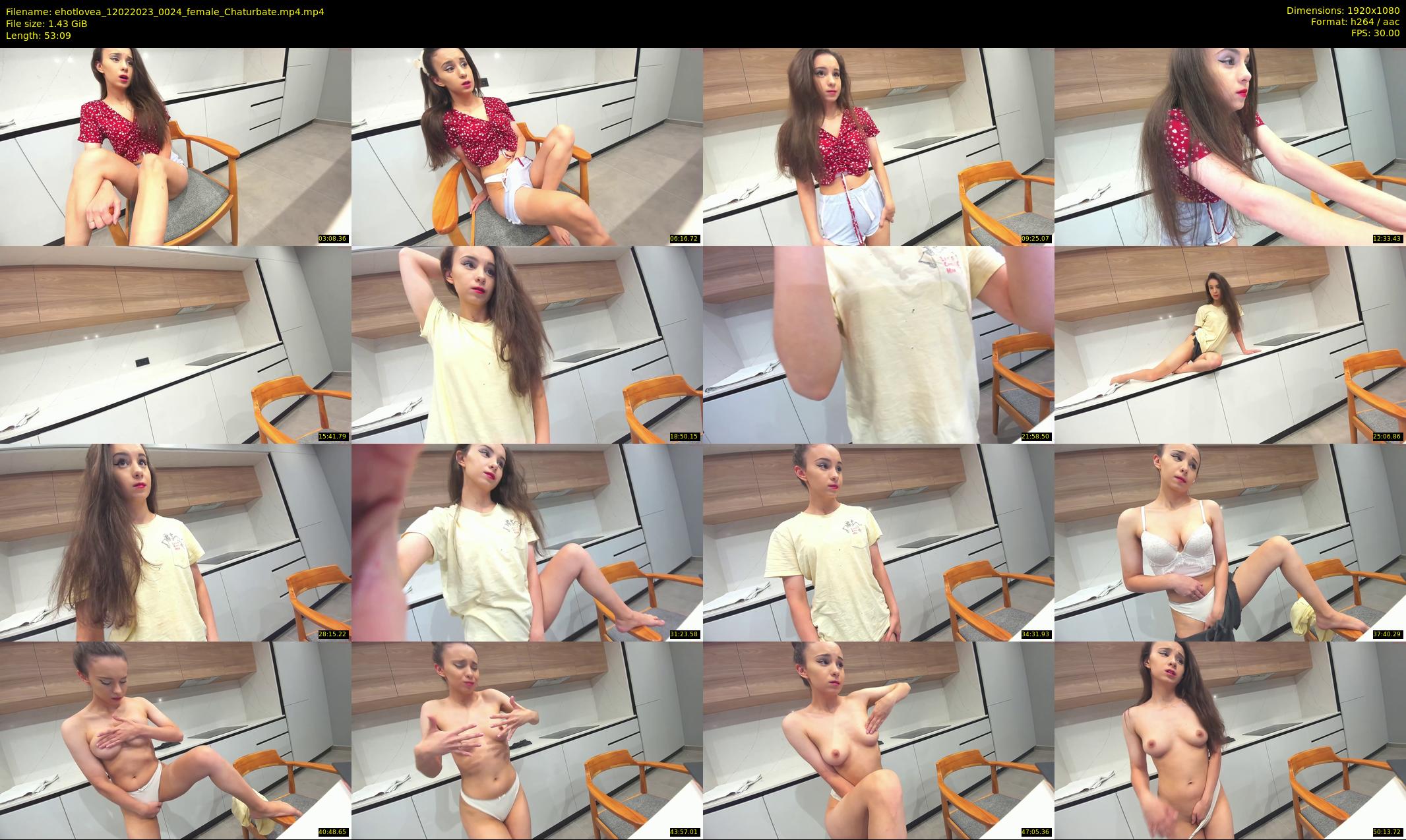 ehotlovea — 54 minute Chaturbate female cam show recording, 1080p, Feb 12, 2023