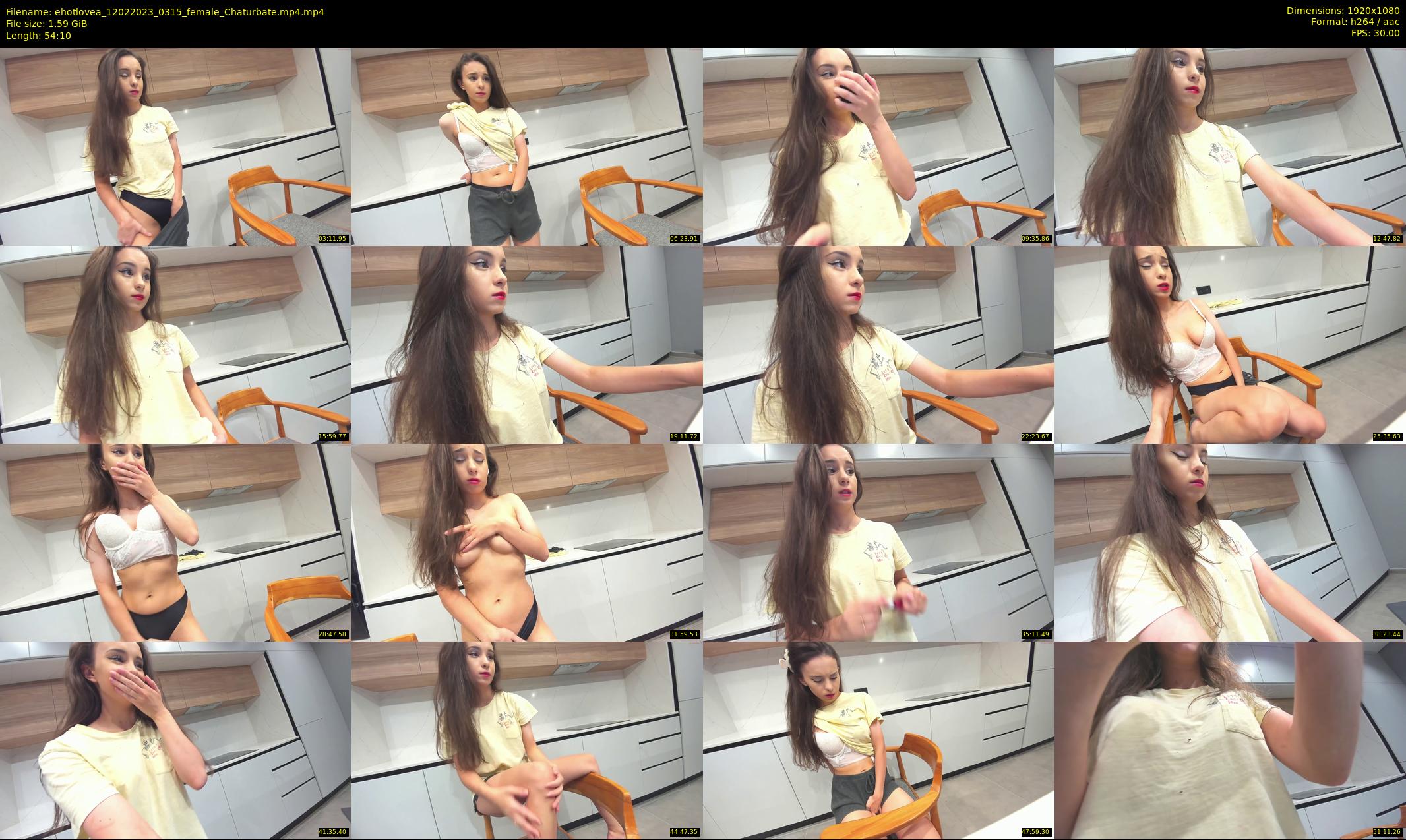 ehotlovea — 55 minute Chaturbate female cam show recording, 1080p, Feb 12, 2023