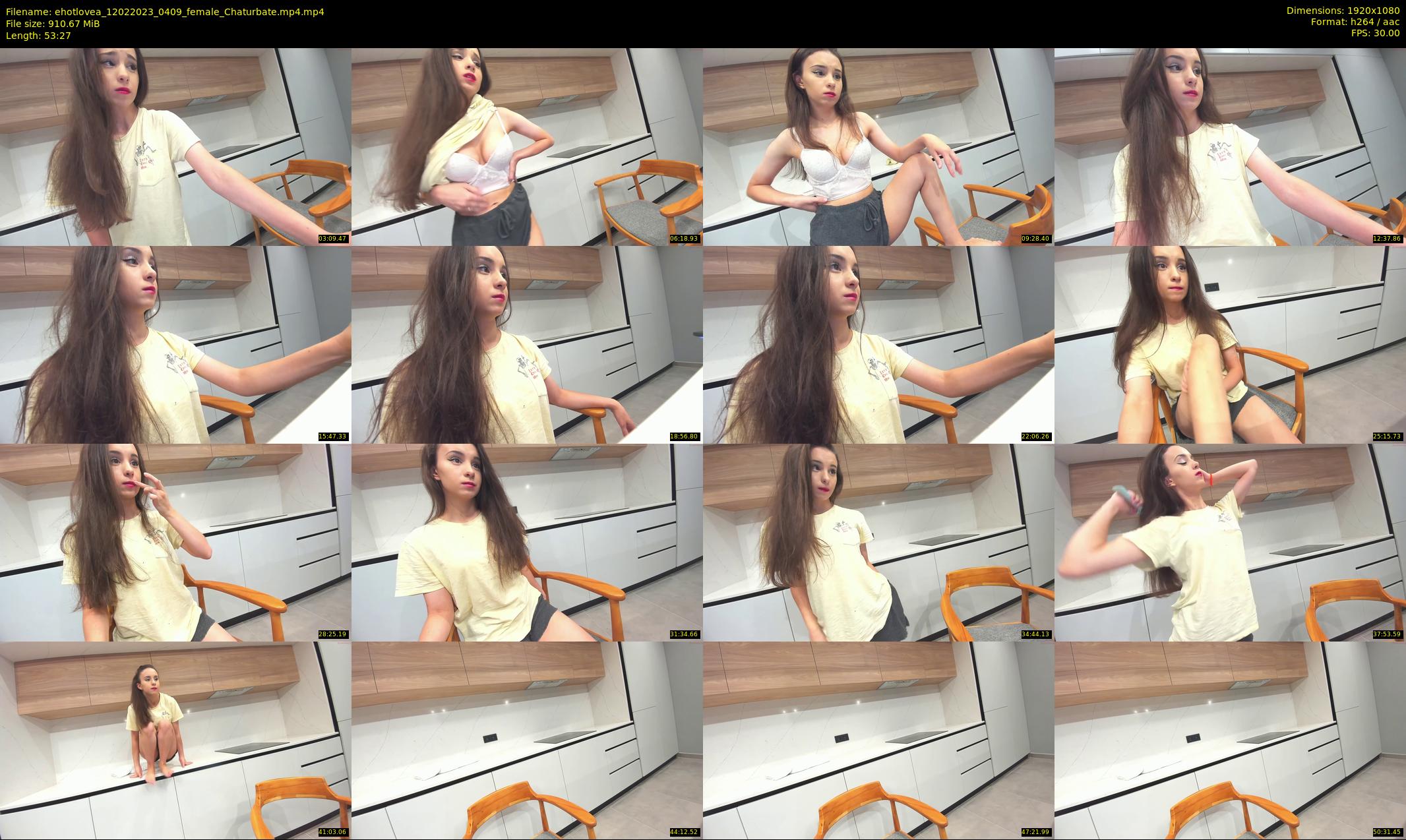 ehotlovea — 54 minute Chaturbate female cam show recording, 1080p, Feb 12, 2023