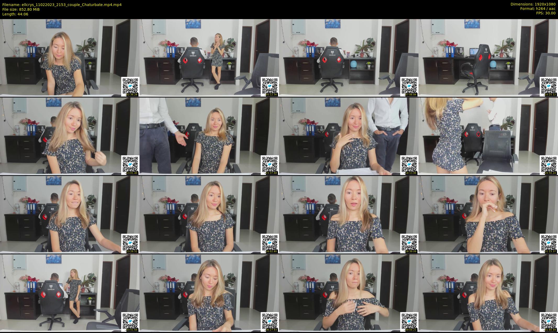 ellcrys — 45 minute Chaturbate couple cam show recording, 1080p, Feb 11, 2023