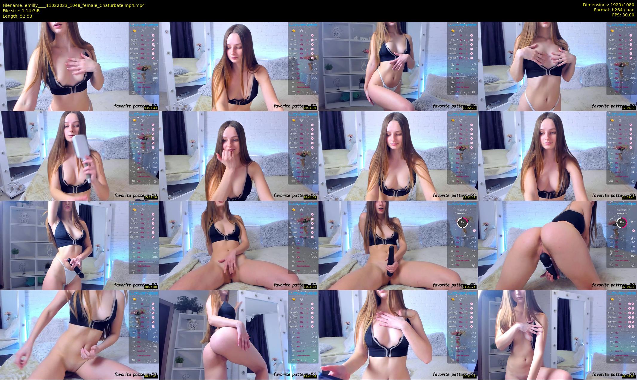 emilly___ — 53 minute Chaturbate female cam show recording, 1080p, Feb 11, 2023