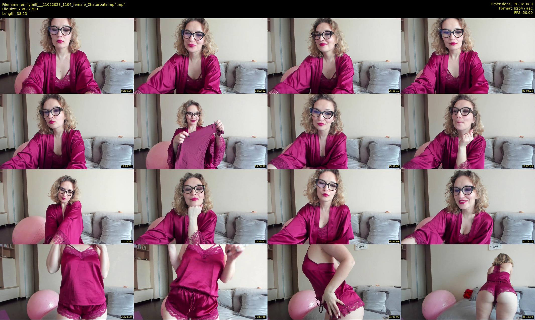 emilymilf__ — 39 minute Chaturbate female cam show recording, 1080p, Feb 11, 2023