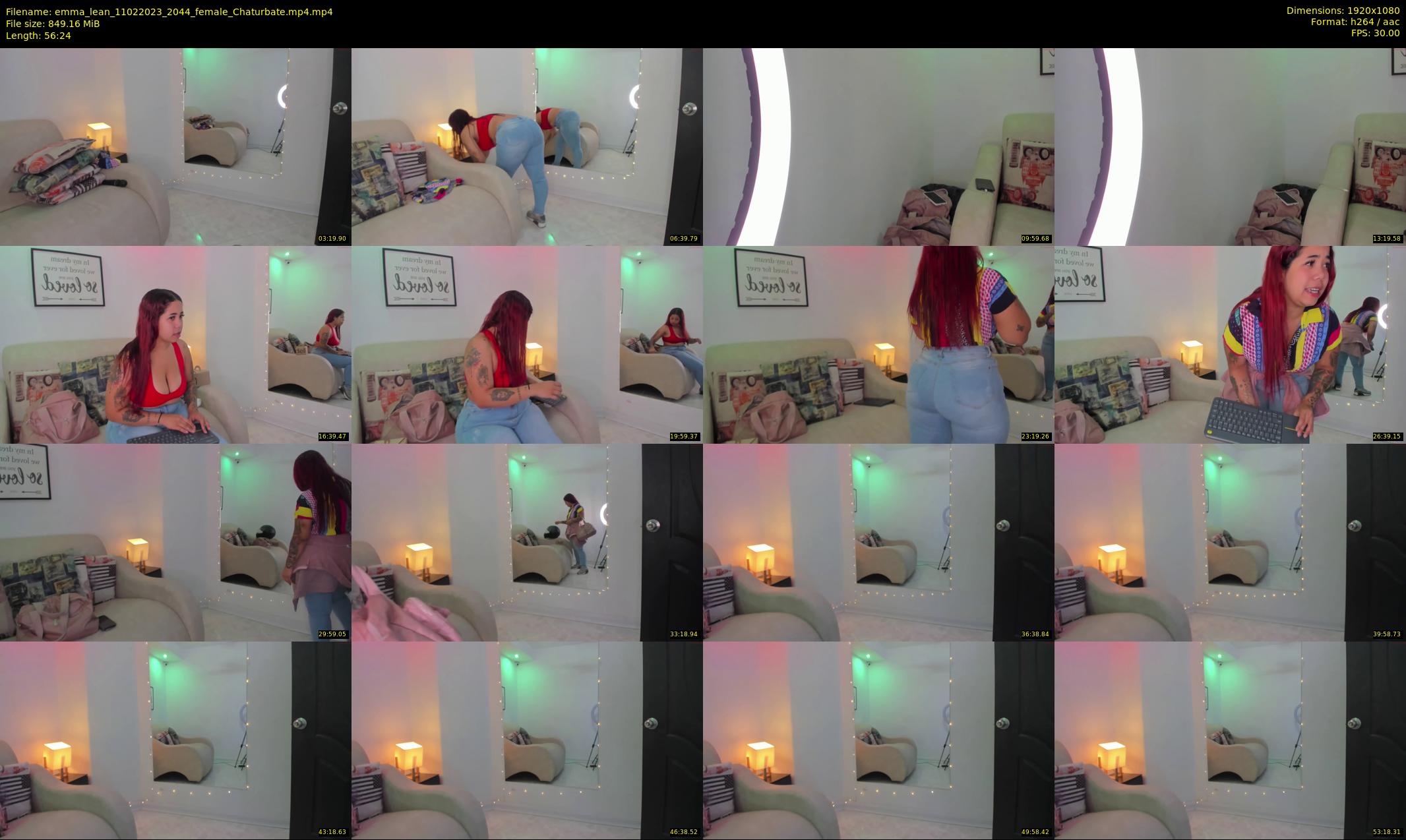 emma_lean — 57 minute Chaturbate female cam show recording, 1080p, Feb 11, 2023
