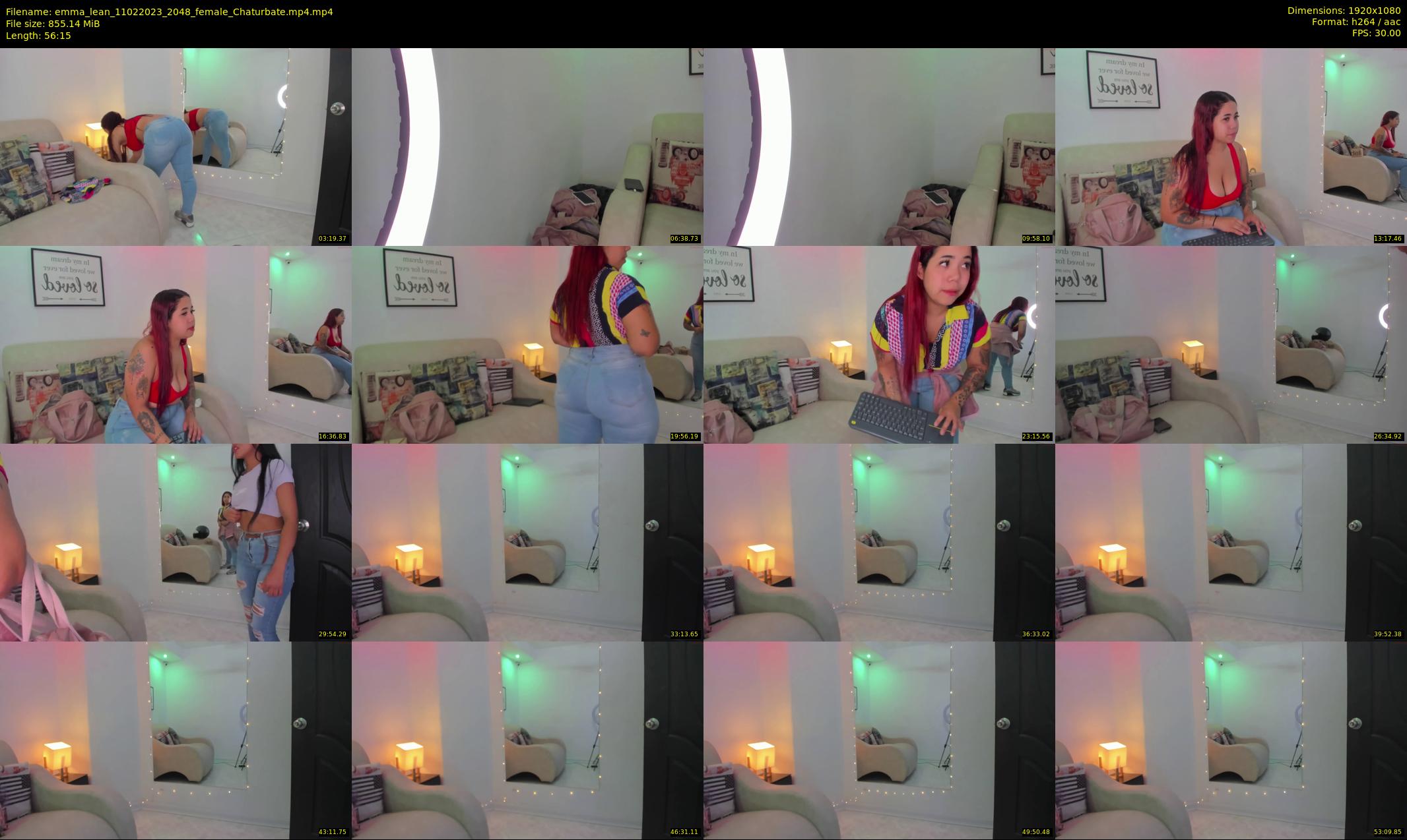 emma_lean — 57 minute Chaturbate female cam show recording, 1080p, Feb 11, 2023