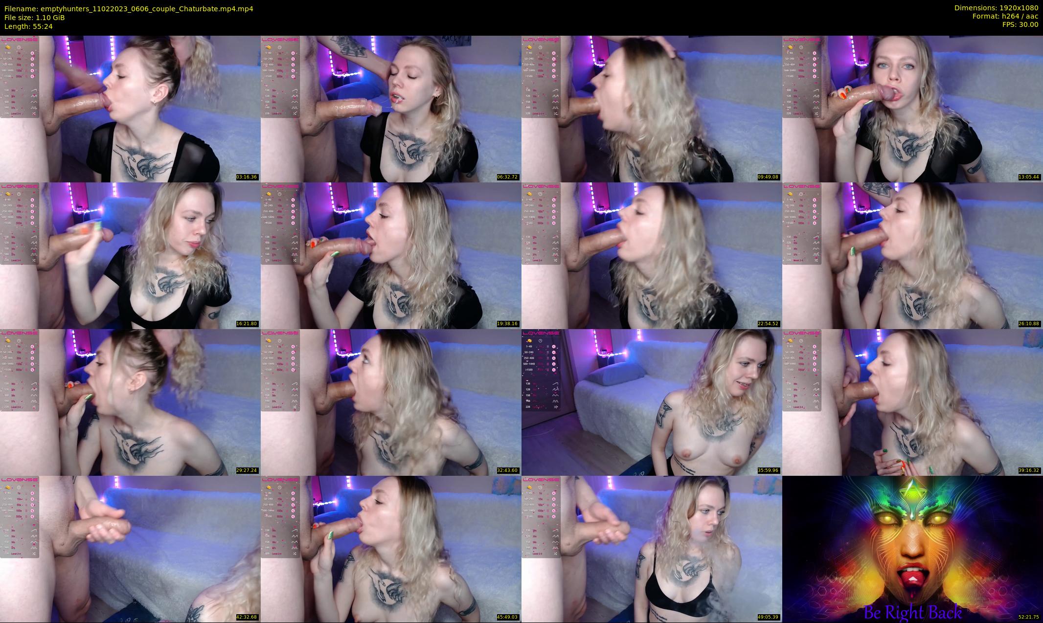 emptyhunters — 56 minute Chaturbate couple cam show recording, 1080p, Feb 11, 2023