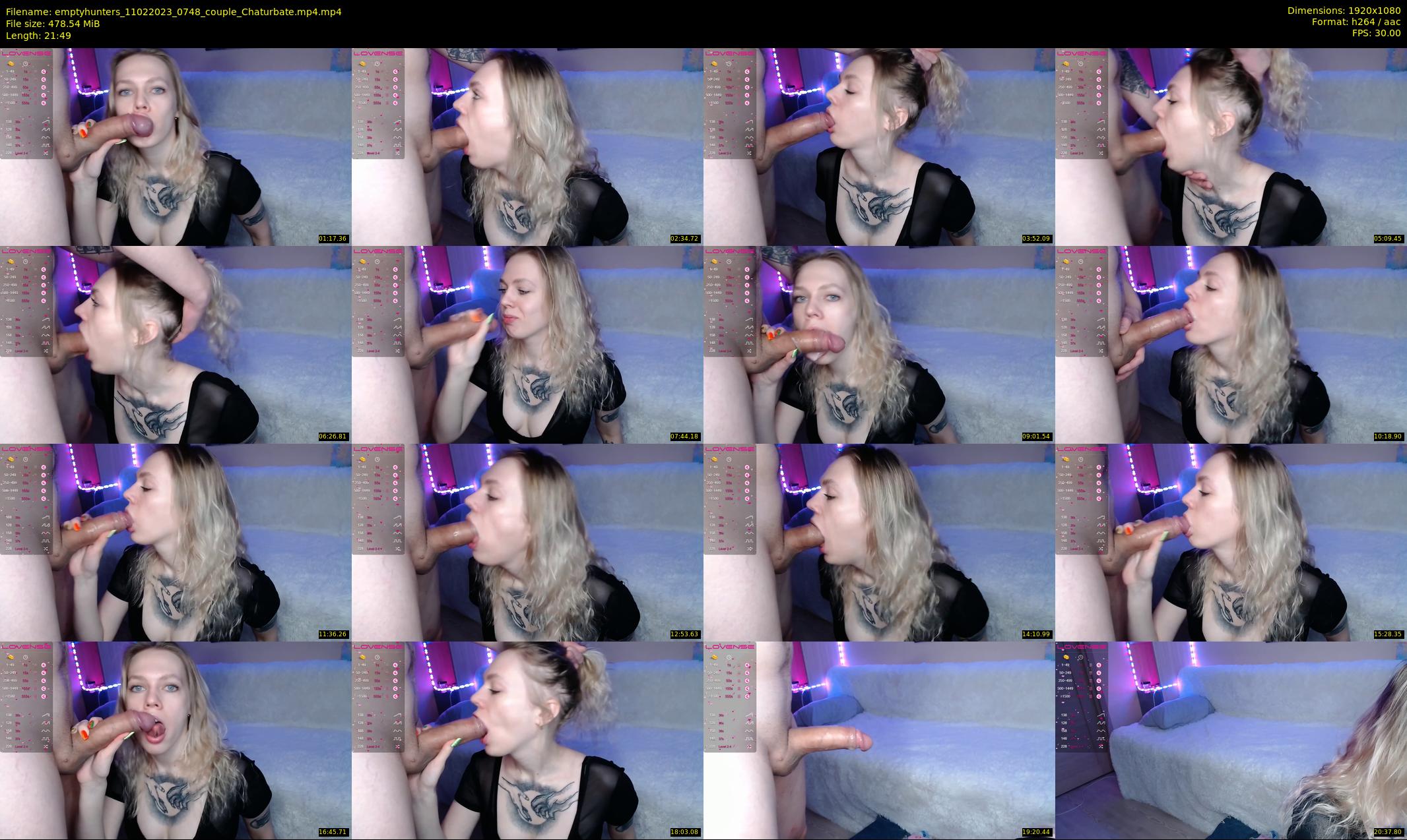 emptyhunters — 22 minute Chaturbate couple cam show recording, 1080p, Feb 11, 2023