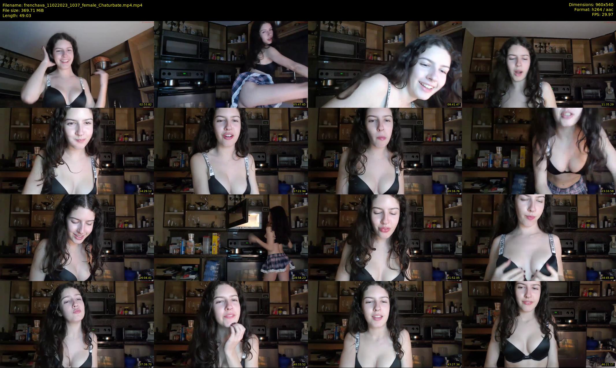 frenchava — 50 minute Chaturbate female cam show recording, 480p, Feb 11, 2023