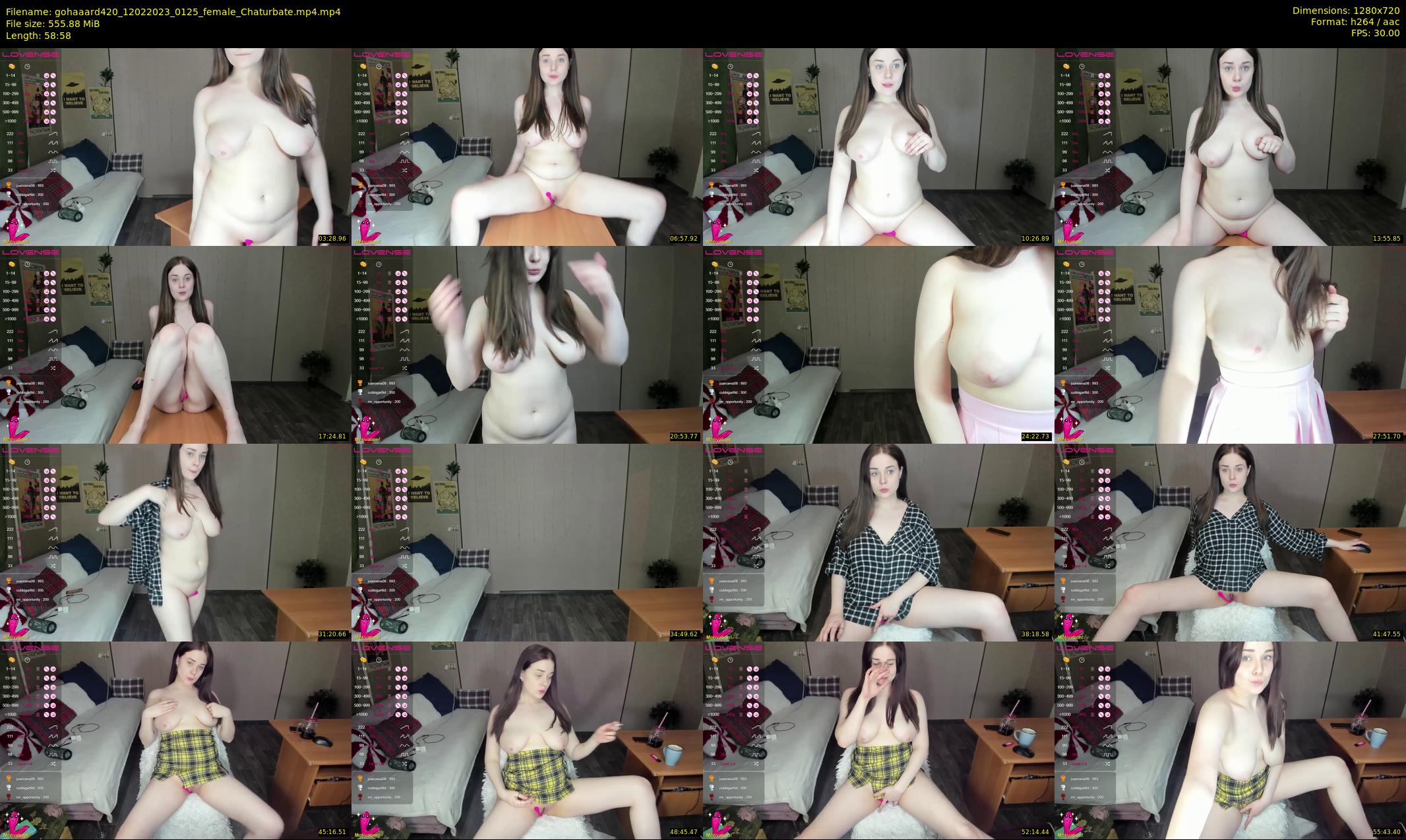 gohaaard420 — 59 minute Chaturbate female cam show recording, 720p, Feb 12, 2023