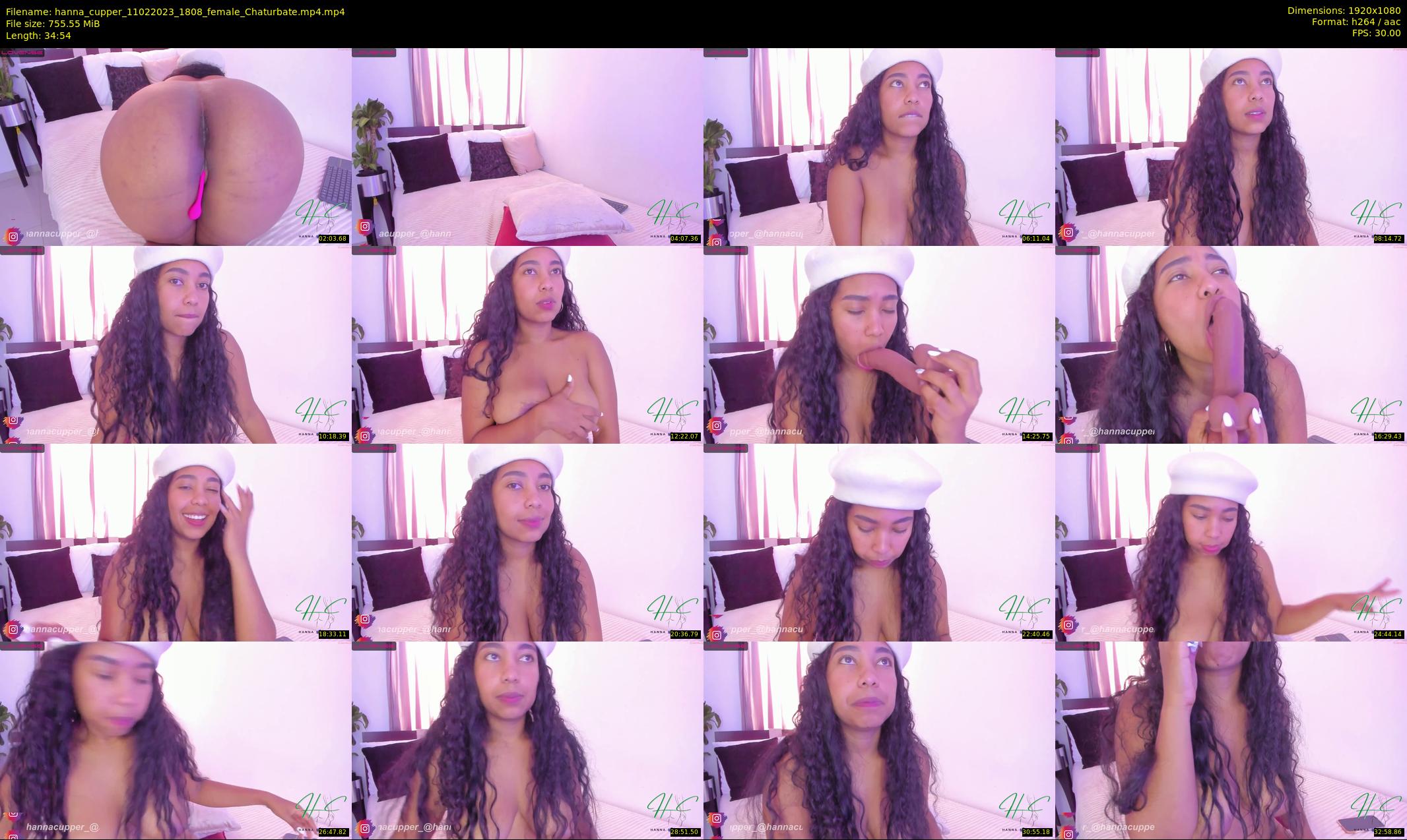 hanna_cupper — 35 minute Chaturbate female cam show recording, 1080p, Feb 11, 2023