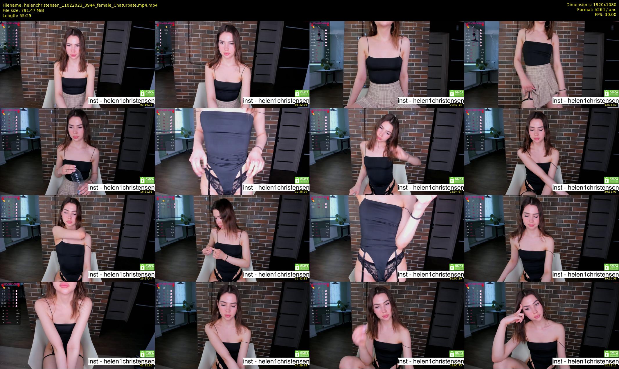 helenchristensen — 56 minute Chaturbate female cam show recording, 1080p, Feb 11, 2023