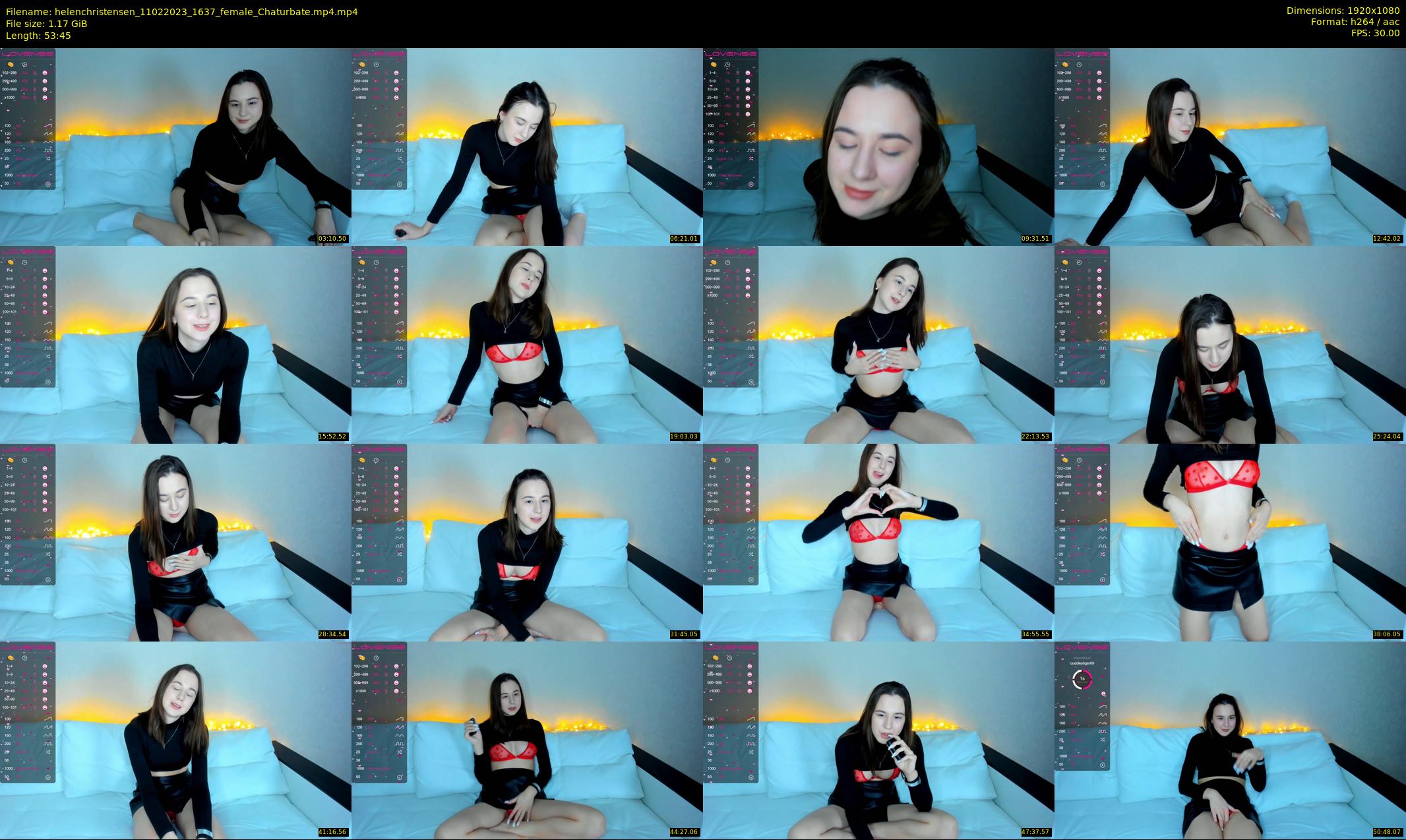 helenchristensen — 54 minute Chaturbate female cam show recording, 1080p, Feb 11, 2023