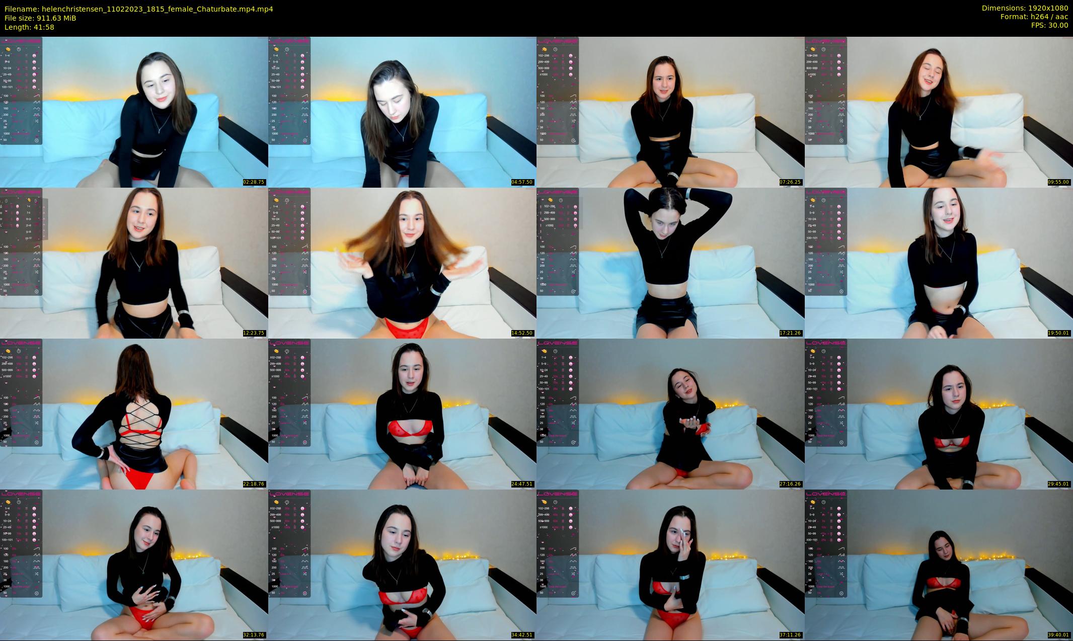 helenchristensen — 42 minute Chaturbate female cam show recording, 1080p, Feb 11, 2023