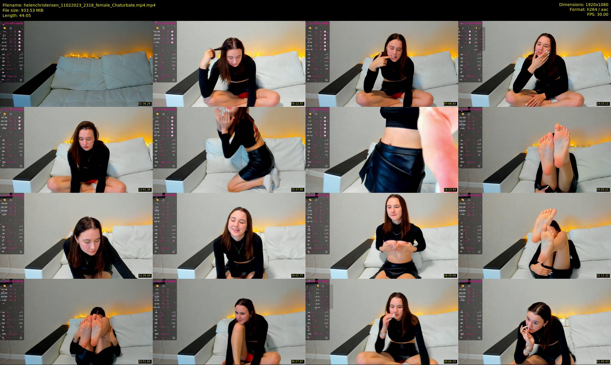 helenchristensen — 45 minute Chaturbate female cam show recording, 1080p, Feb 11, 2023