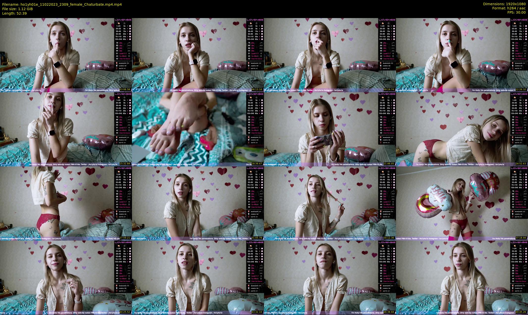 ho1yh01e — 53 minute Chaturbate couple cam show recording, 1080p, Feb 11, 2023