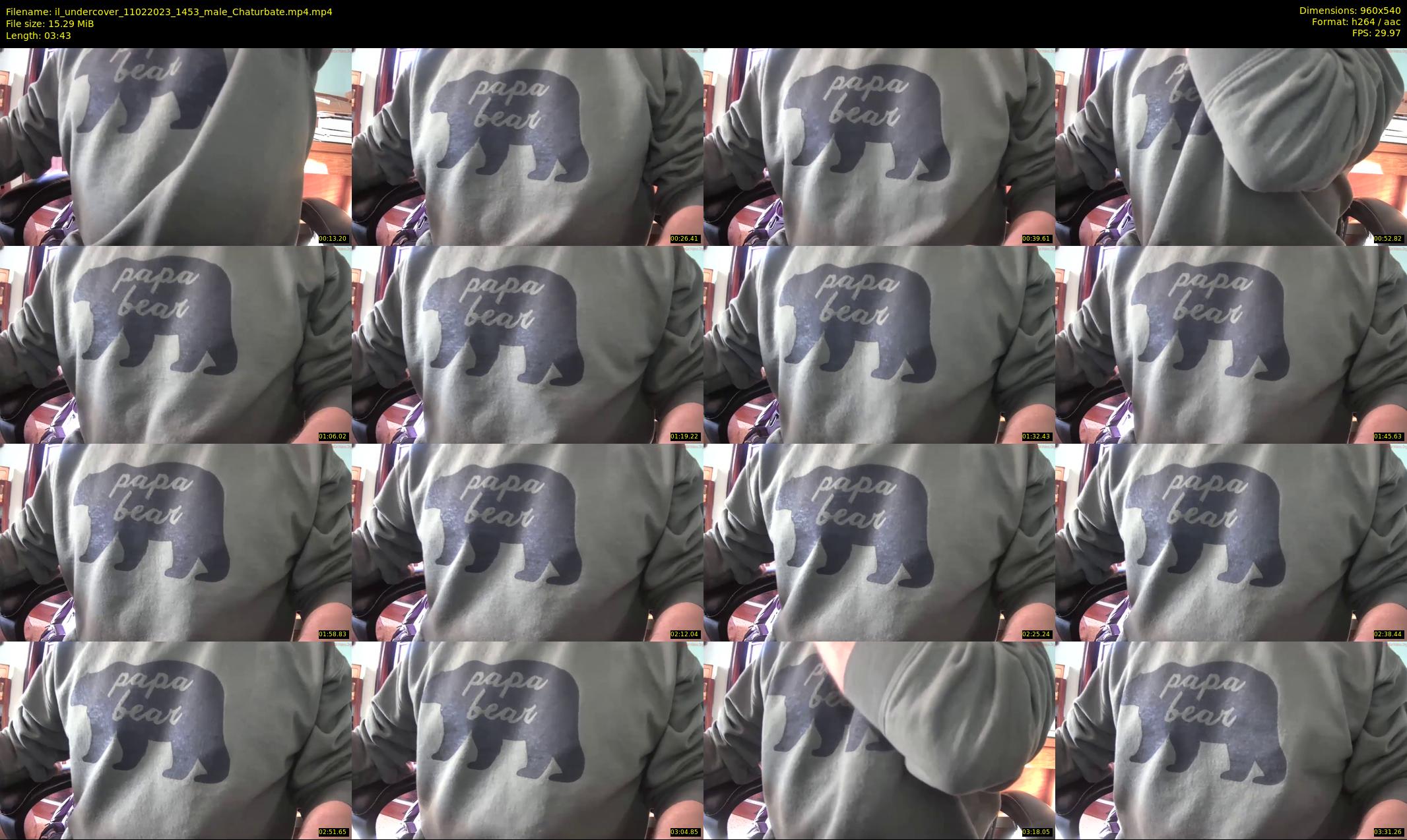 il_undercover — 4 minute Chaturbate male cam show recording, 480p, Feb 11, 2023